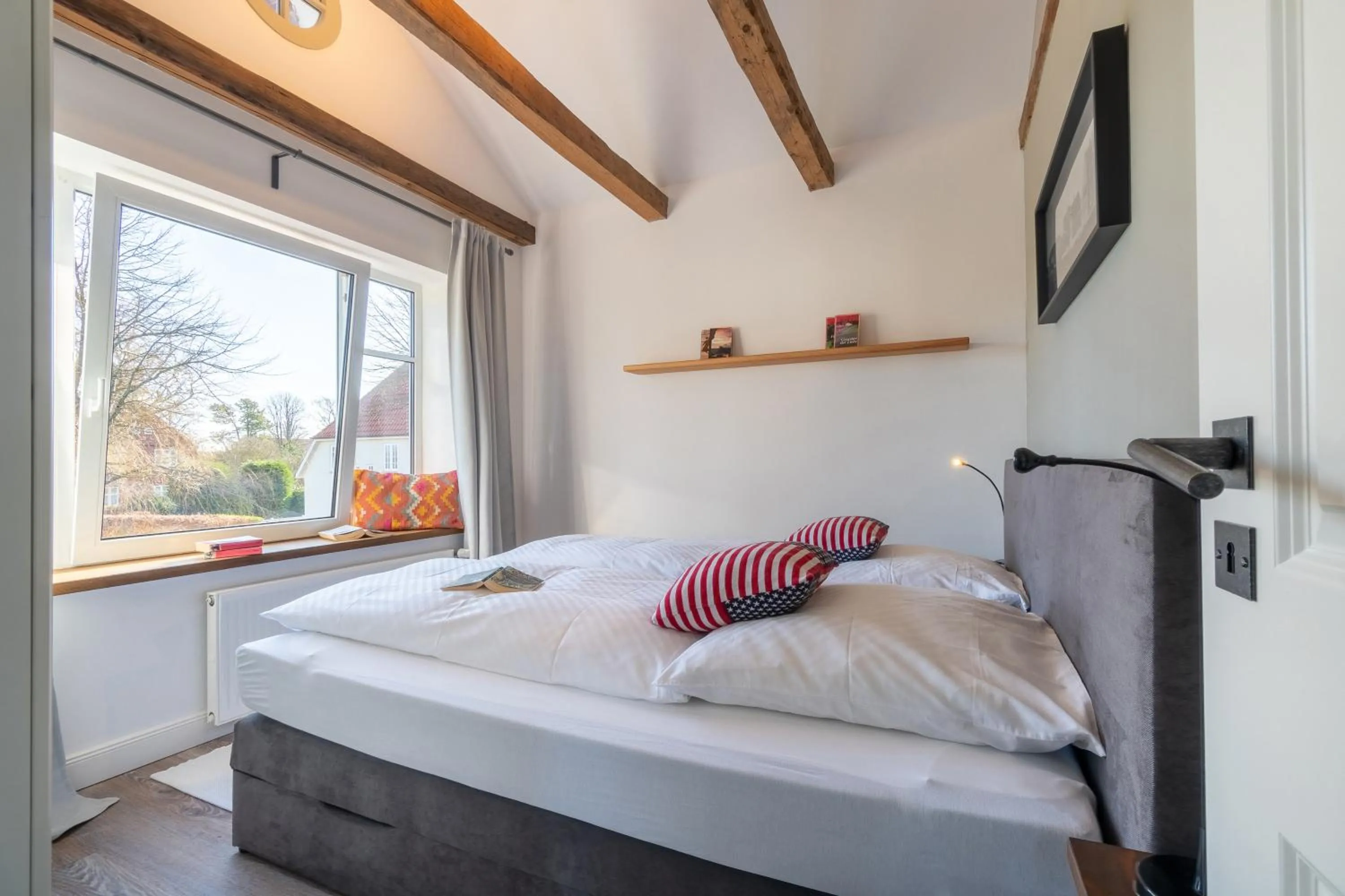 Bedroom, Bed in Haus am Park