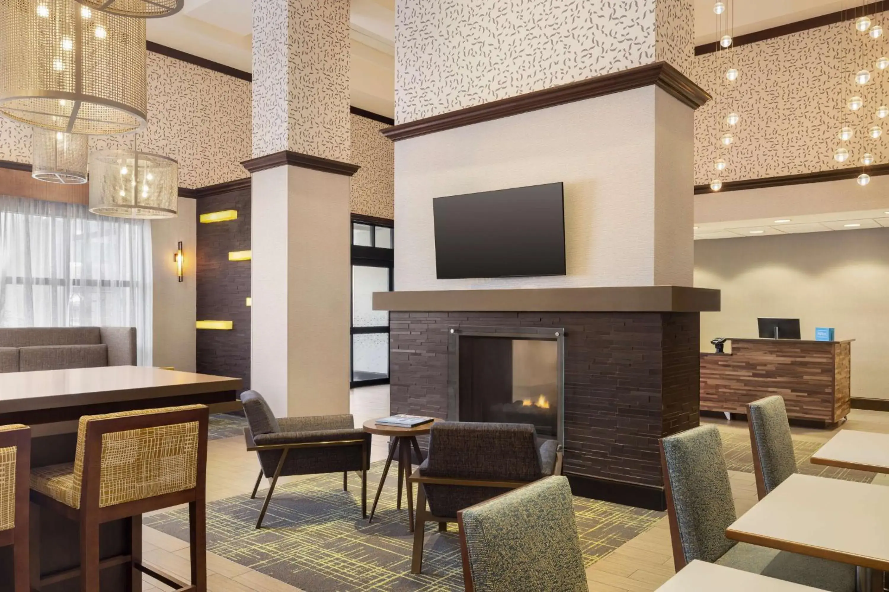 Lobby or reception in Hampton by Hilton Shelton Lobby or reception in Hampton by Hilton Shelton