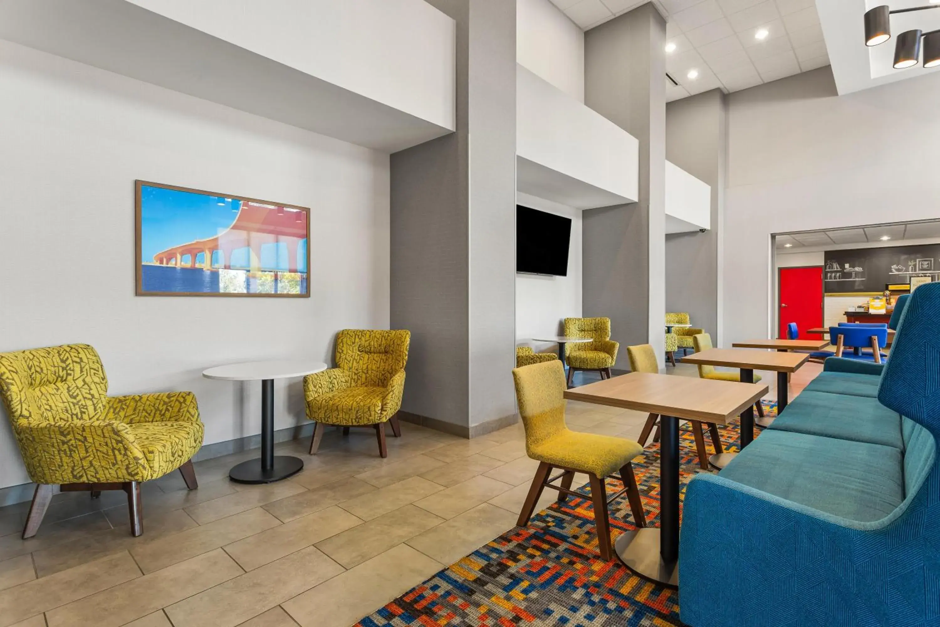 Lobby or reception in Hampton Inn & Suites Port Richey Lobby or reception in Hampton Inn & Suites Port Richey