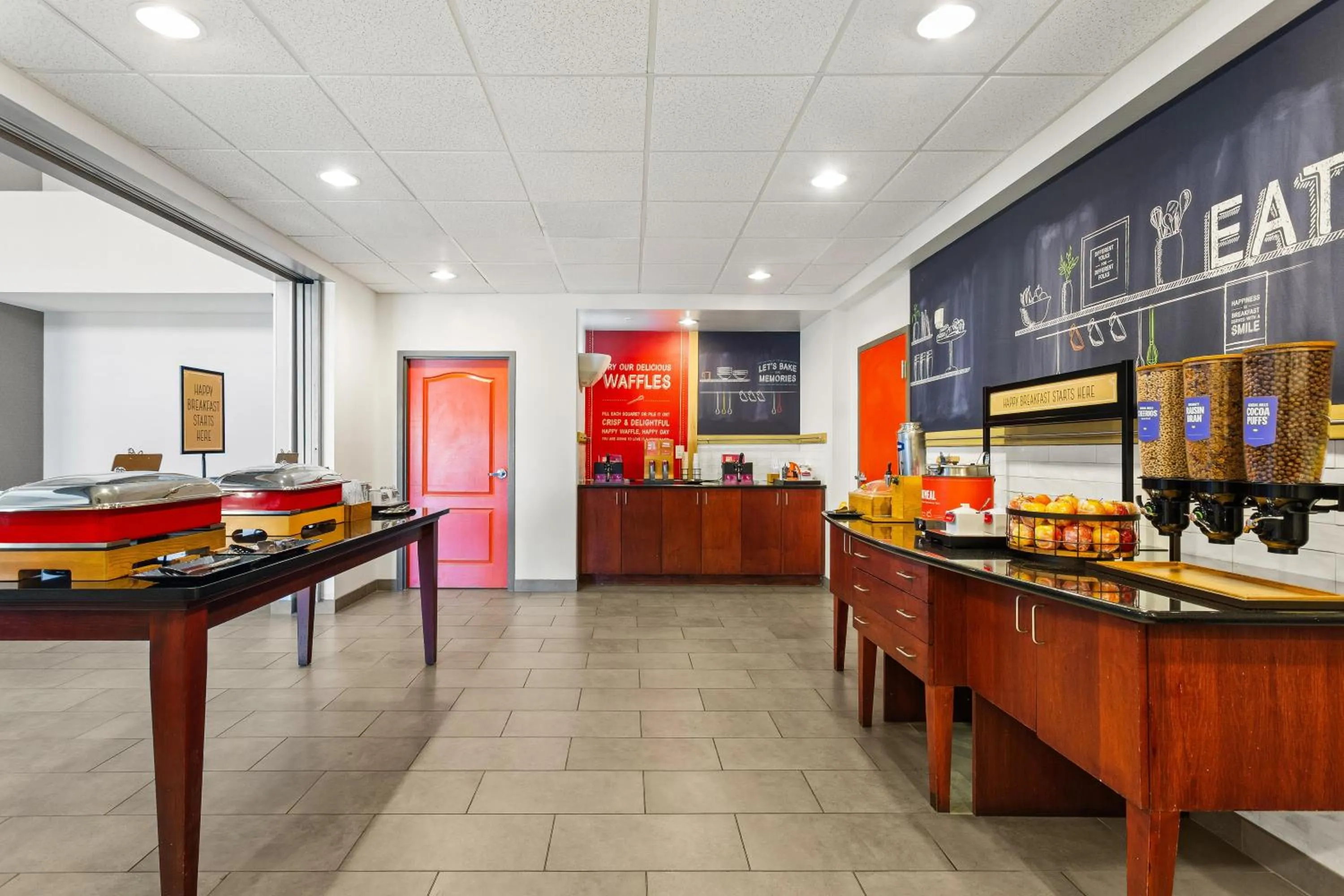 Breakfast in Hampton Inn & Suites Port Richey