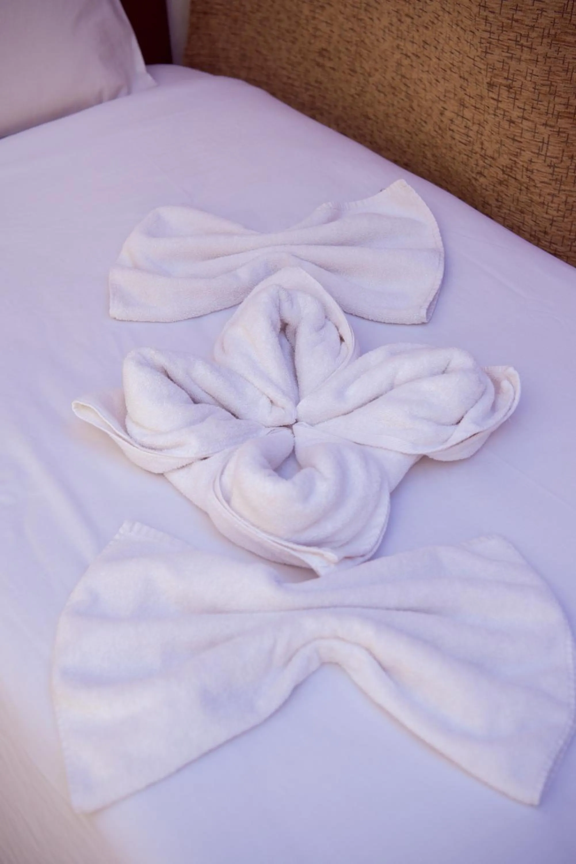 towels, Bed in Salma Hotel Cairo