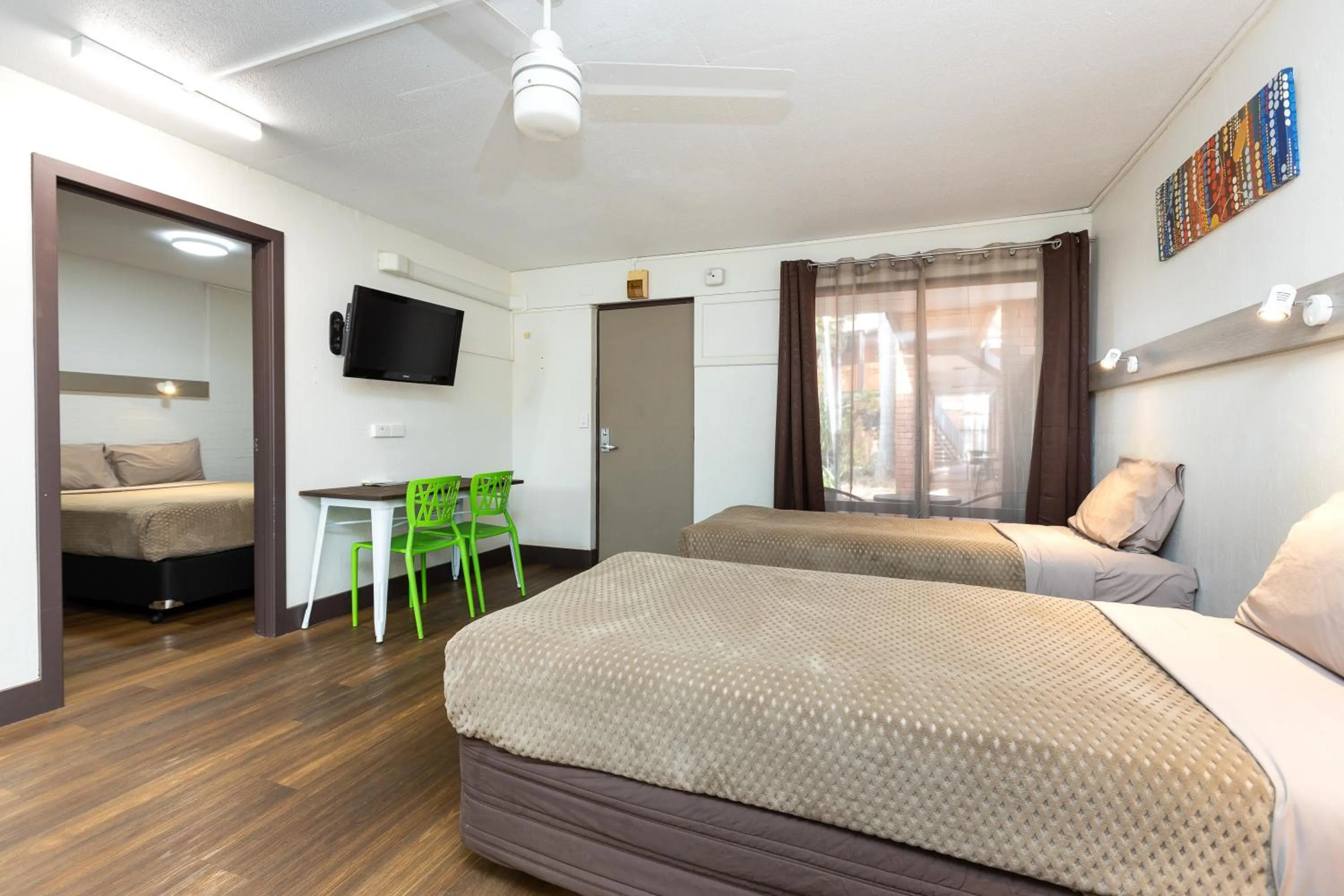 Bedroom, Bed in Broome Time Resort