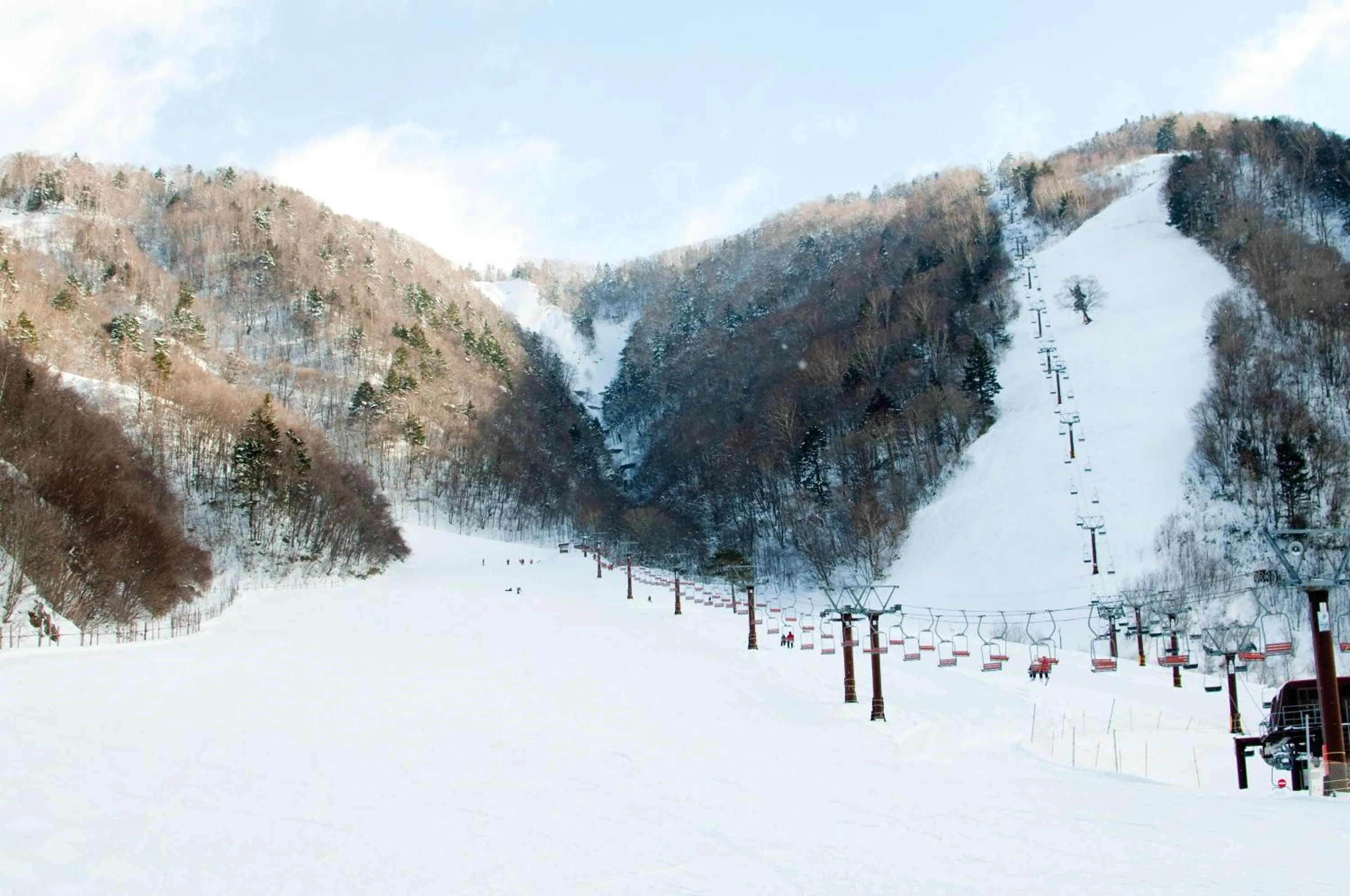 Skiing in Okuhida Garden Hotel Yakedake
