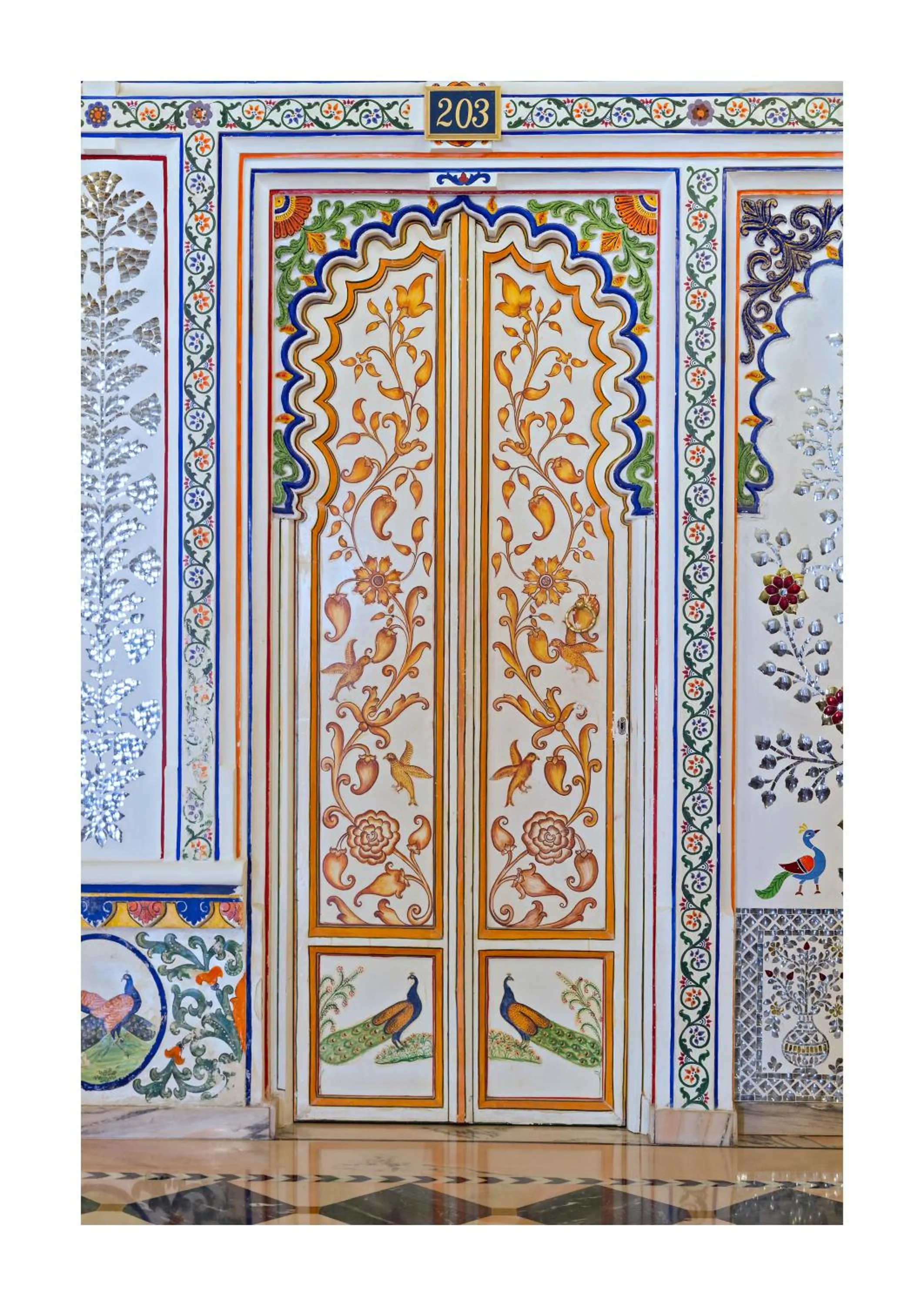 Decorative detail in Chunda Palace