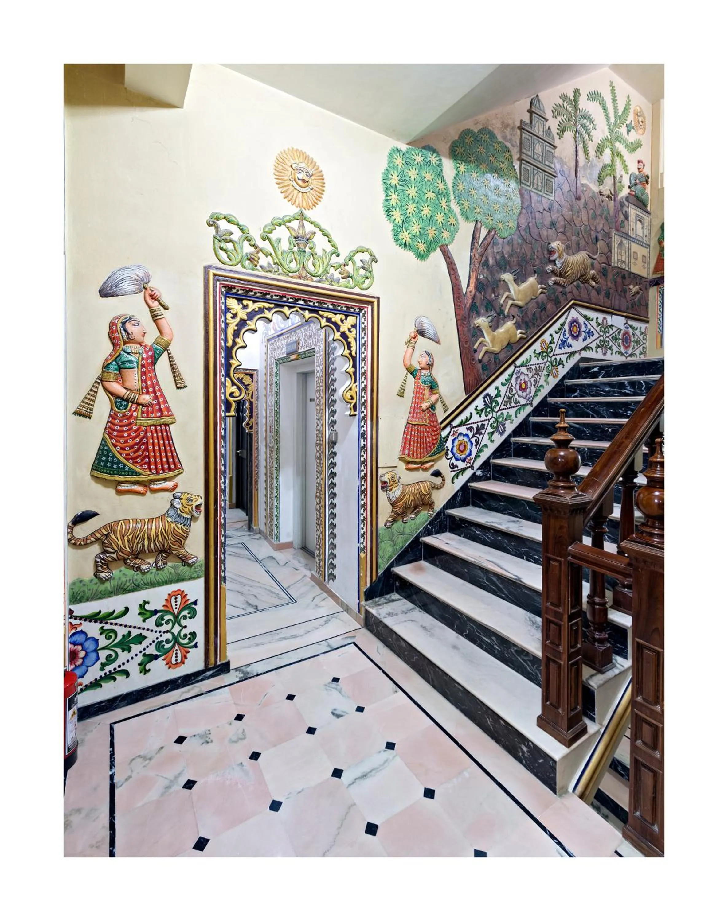 Decorative detail in Chunda Palace