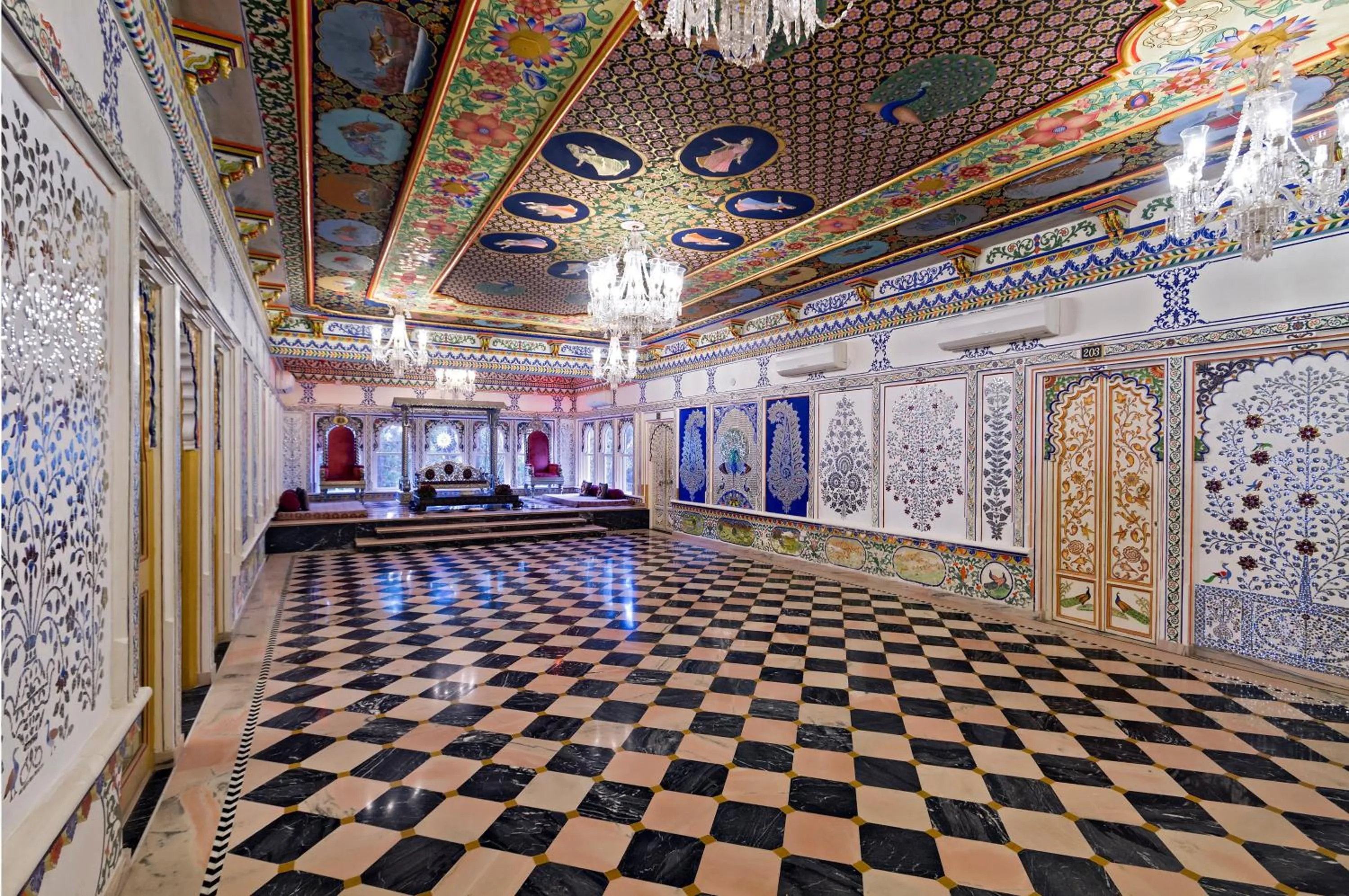 Decorative detail in Chunda Palace