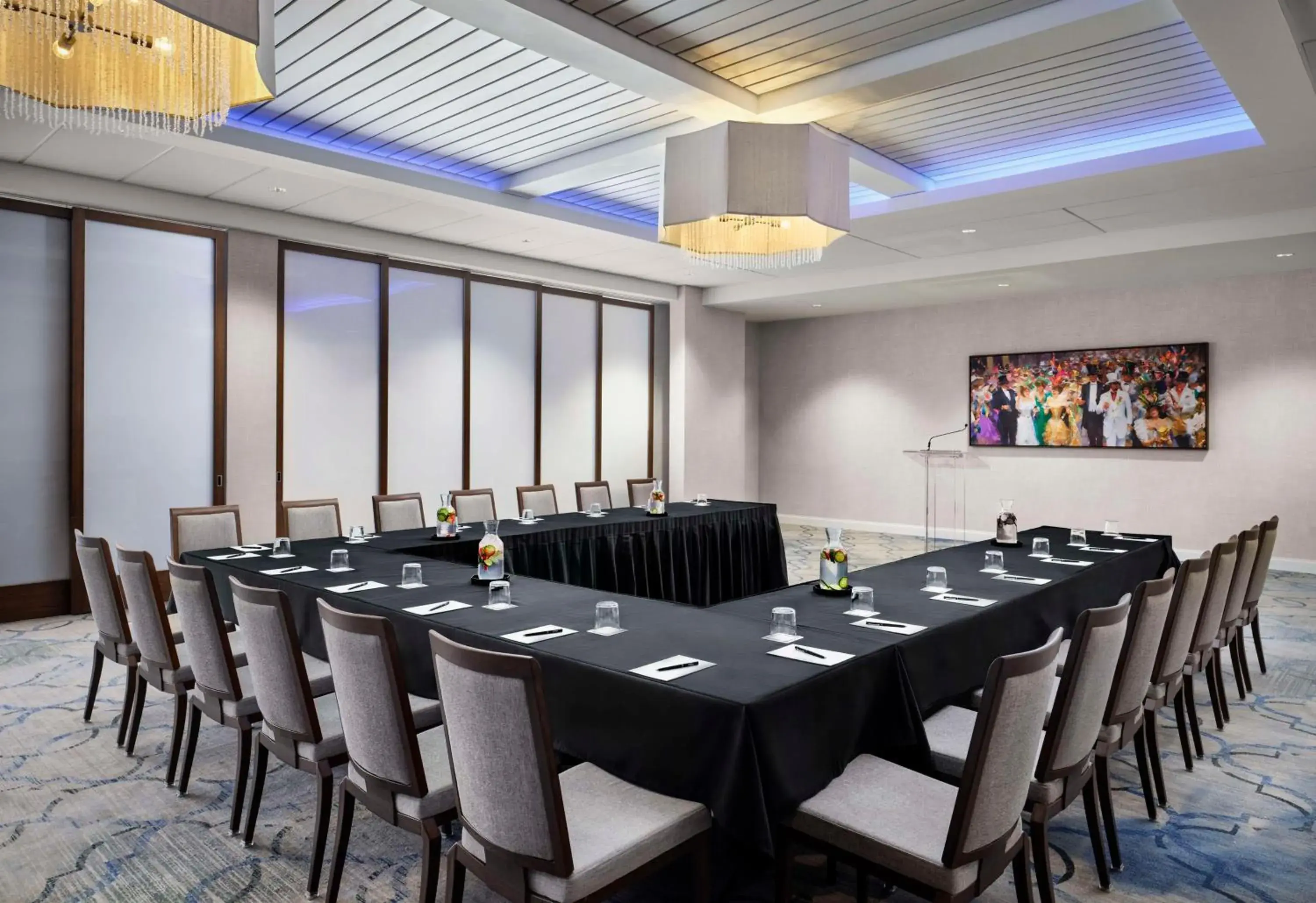 Lobby or reception in Hilton New Orleans Airport Lobby or reception in Hilton New Orleans Airport