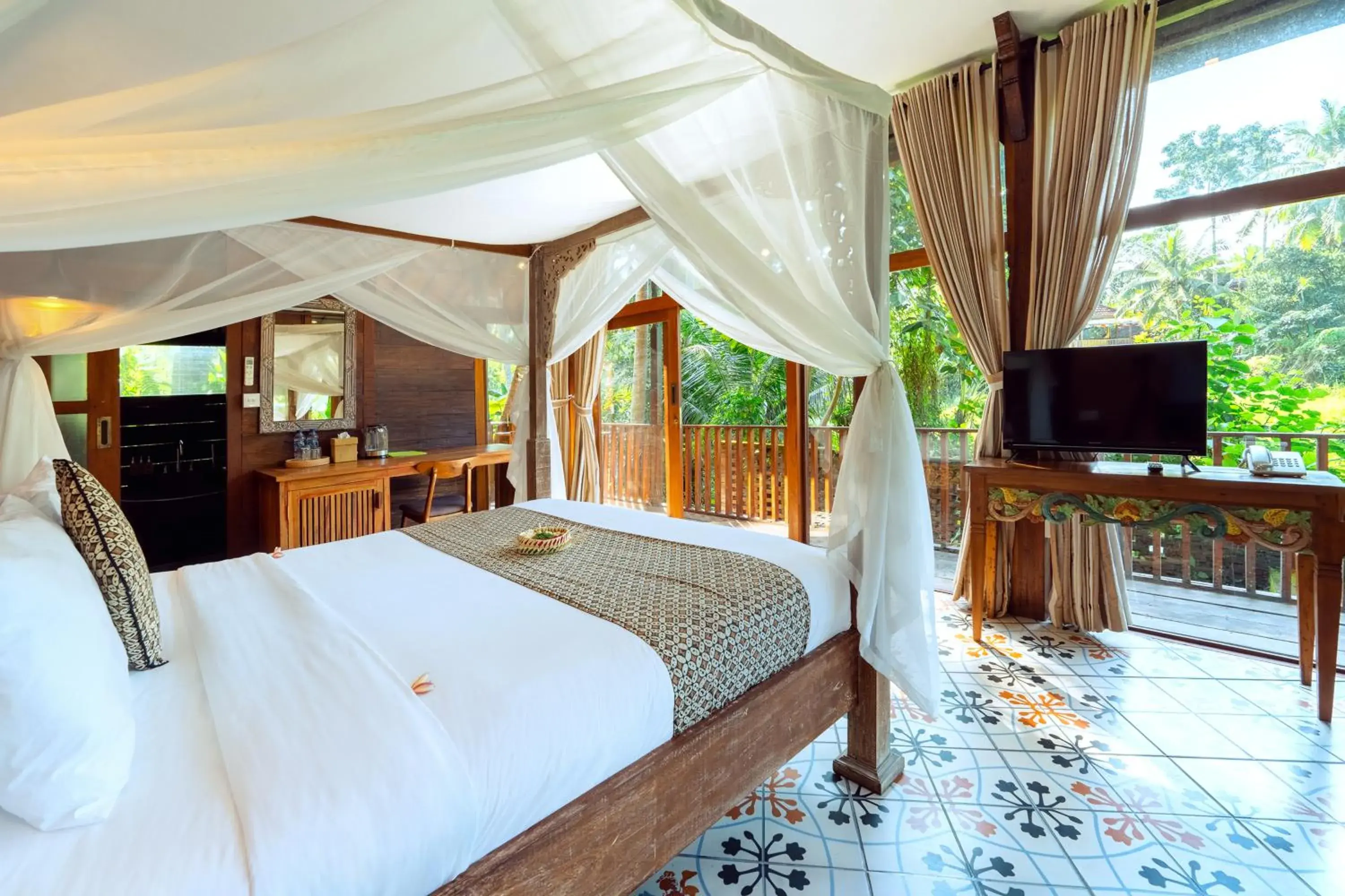 Bed in Gusde Tranquil Villas by EPS Bed in Gusde Tranquil Villas by EPS