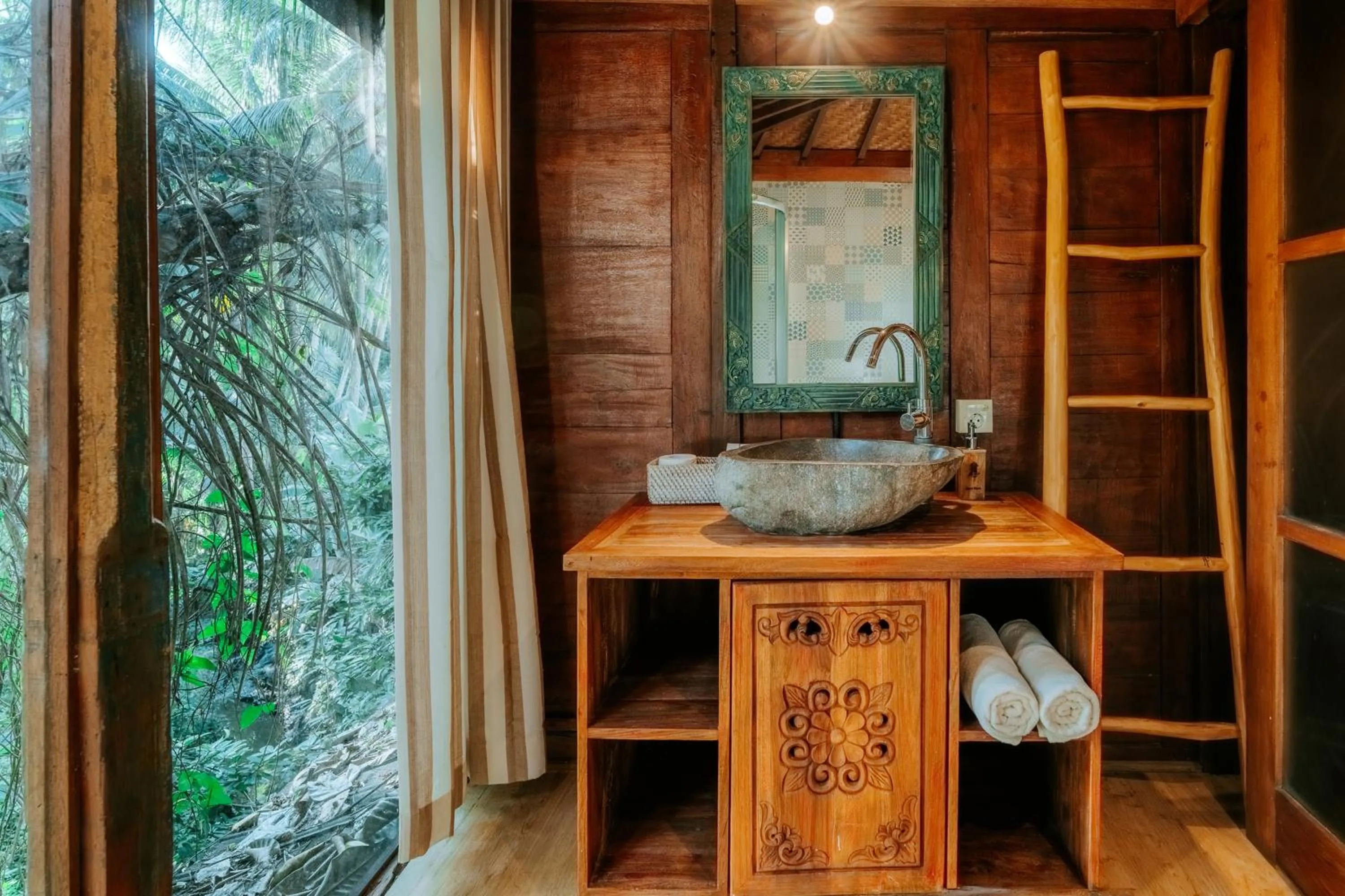 Natural landscape in Gusde Tranquil Villas by EPS