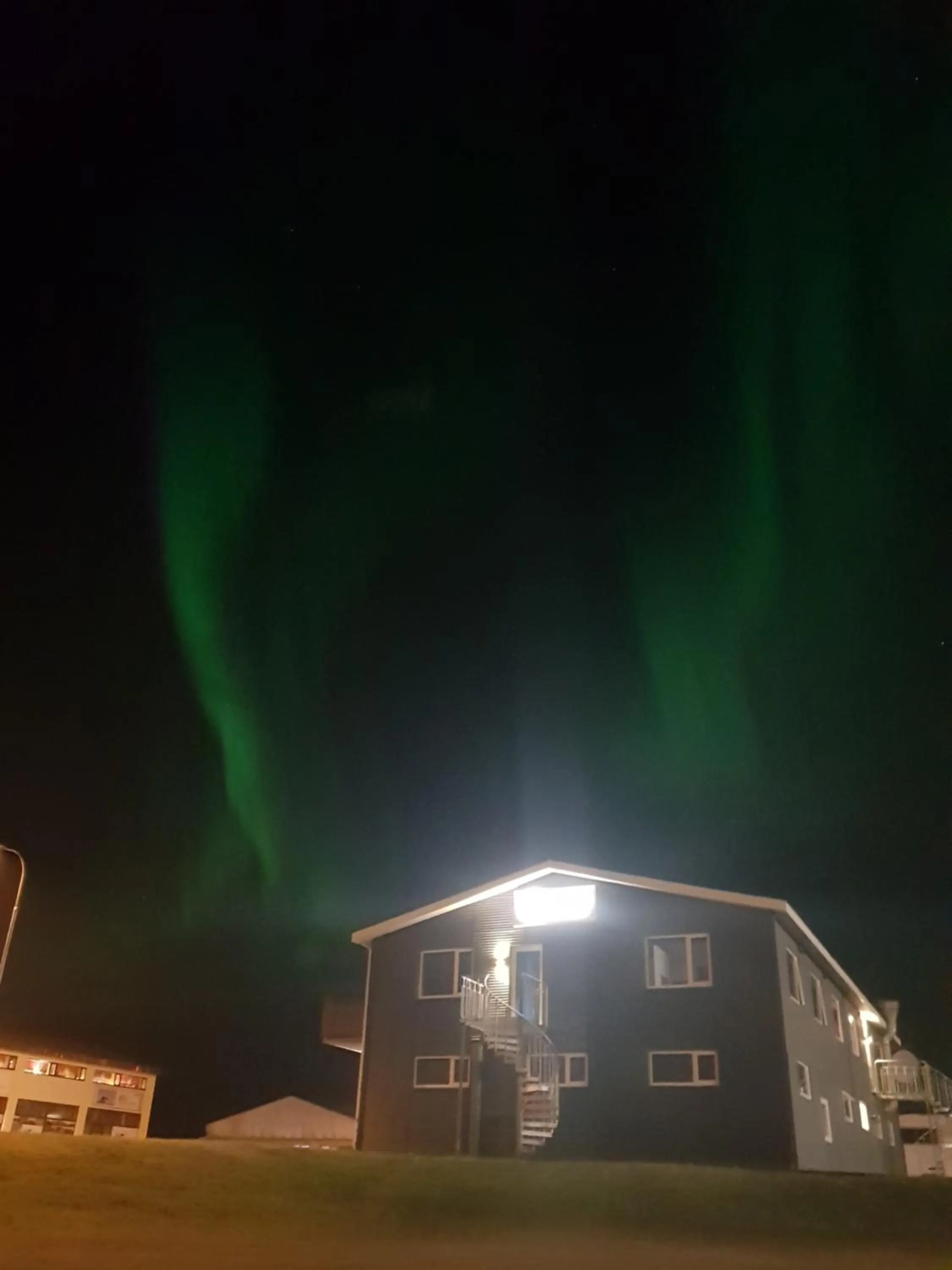 Property building in Black Beach Guesthouse