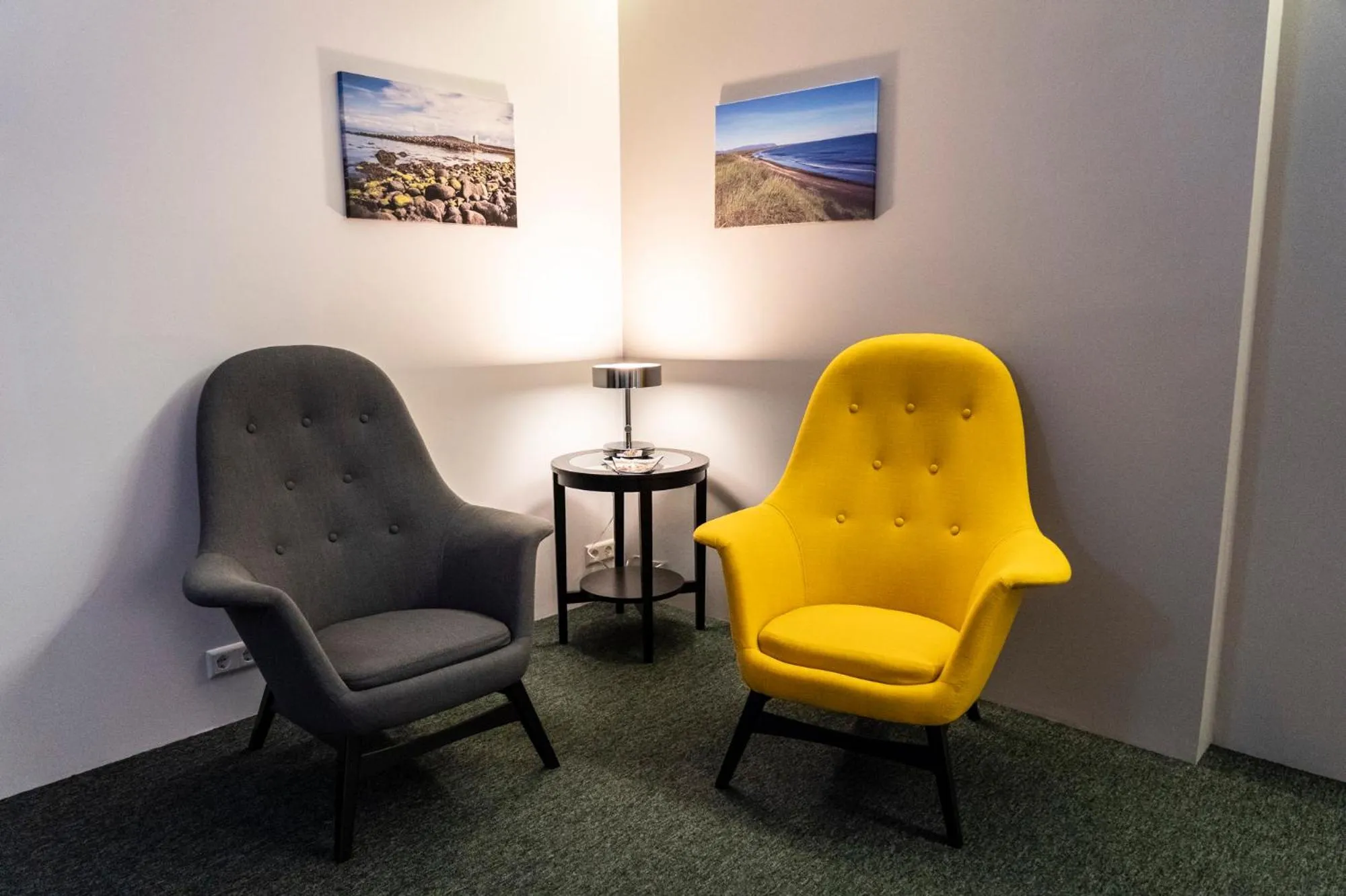 Decorative detail in Black Beach Guesthouse