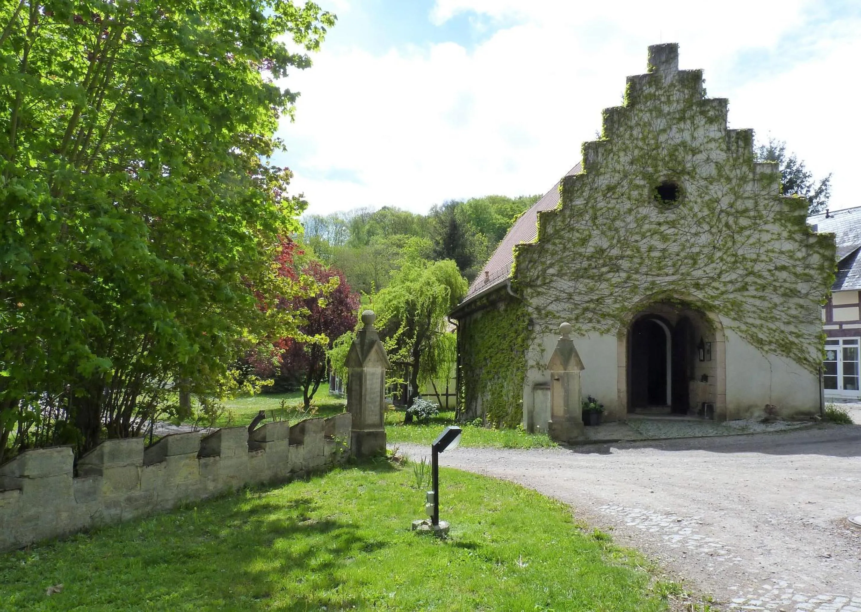 Property building in Hotel & Restaurant Schloss Weißenburg