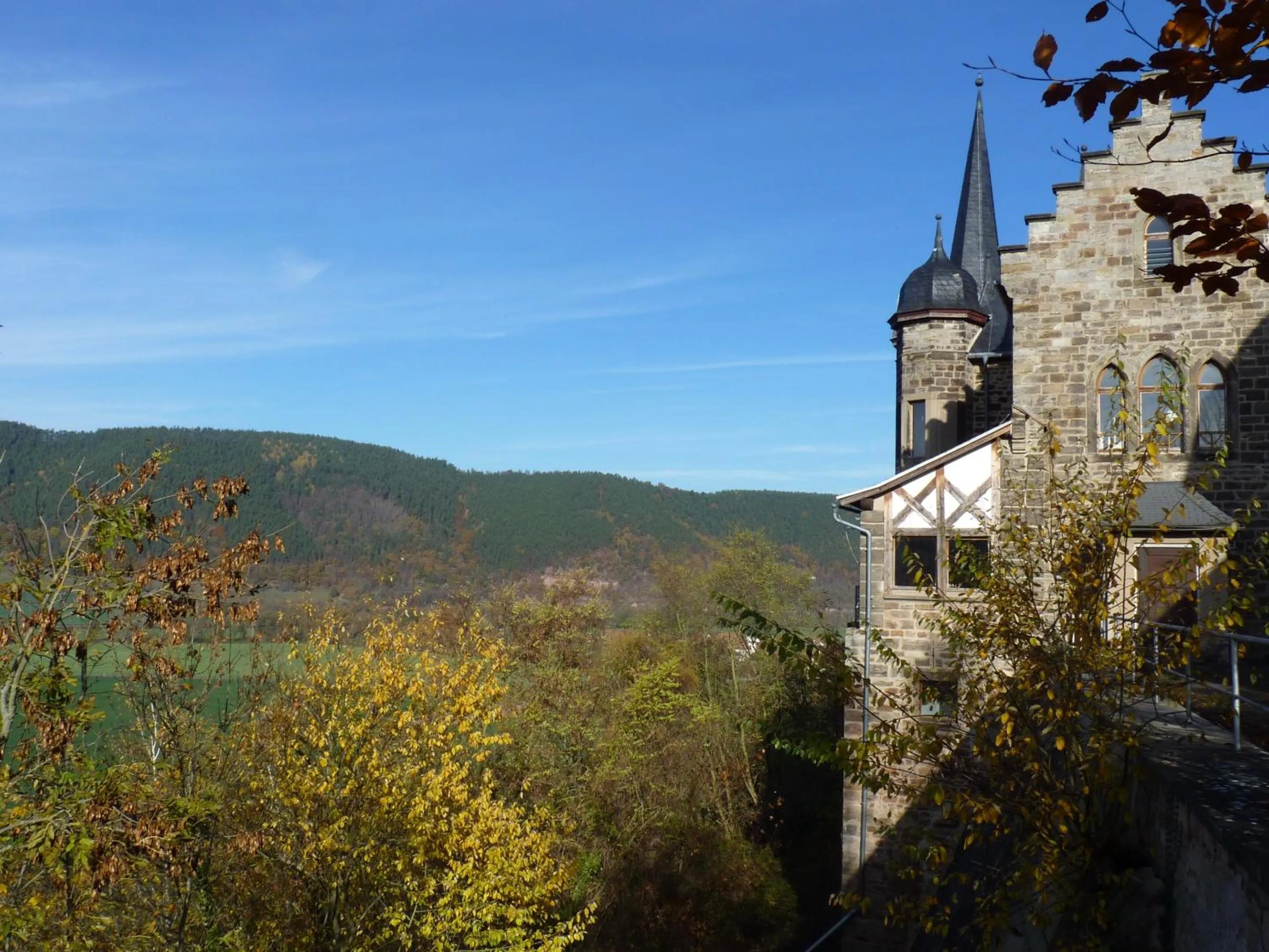 Property building in Hotel & Restaurant Schloss Weißenburg