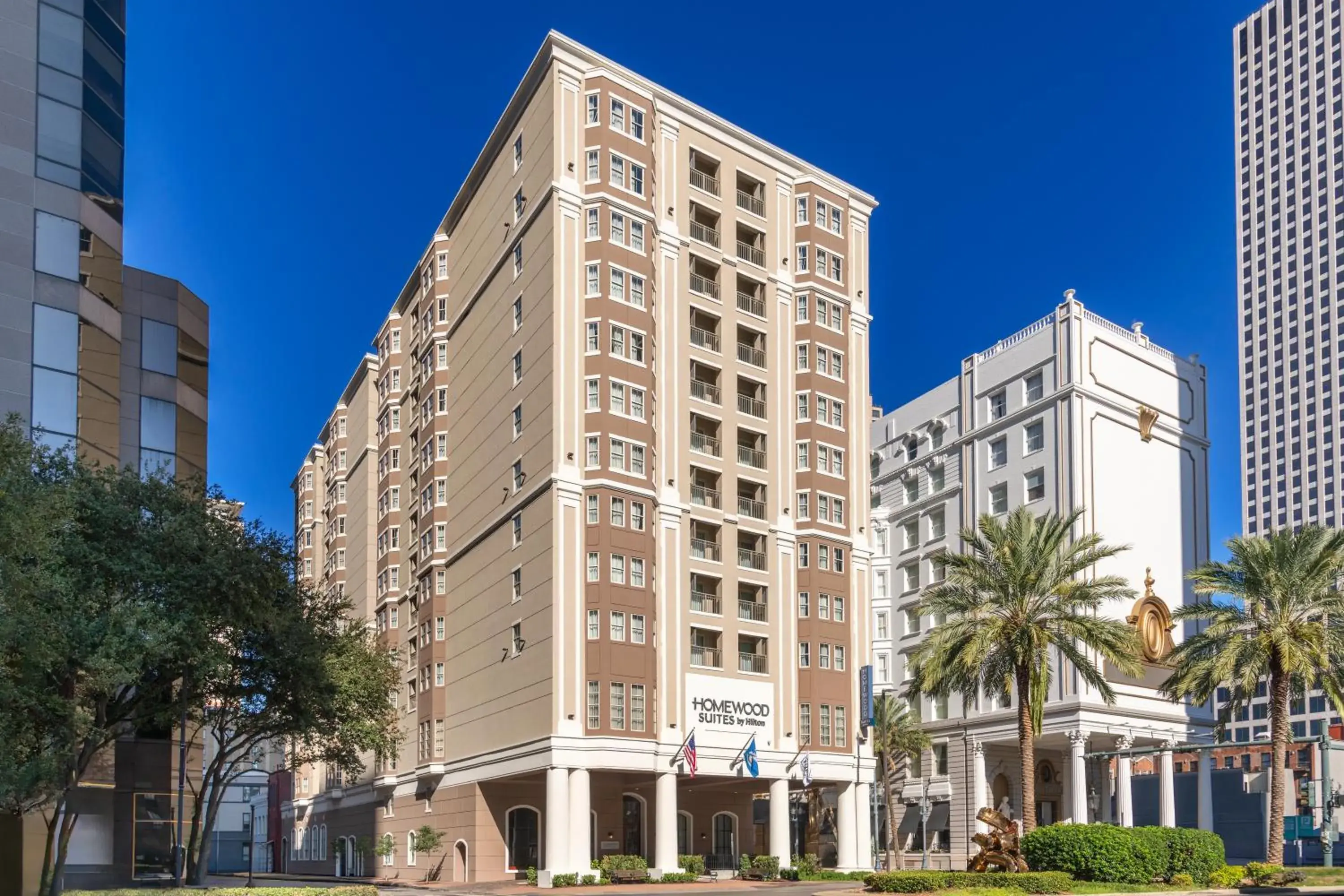 Property building in Homewood Suites by Hilton New Orleans Property building in Homewood Suites by Hilton New Orleans