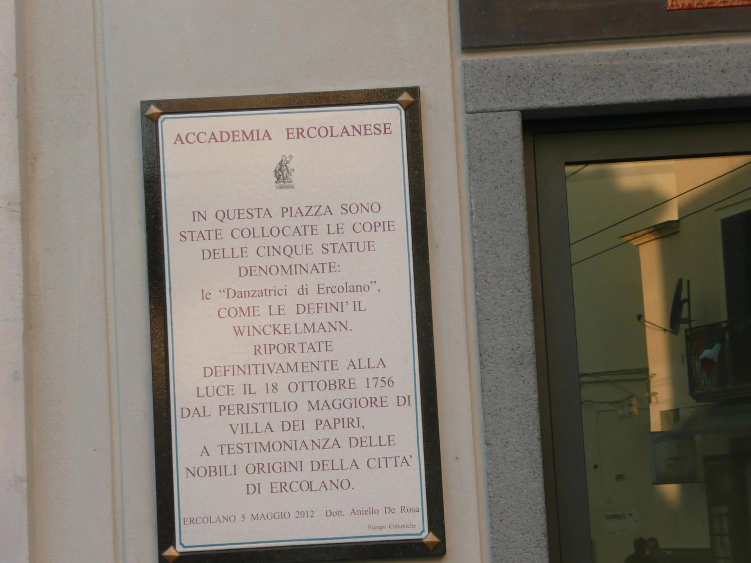 Nearby landmark in I Papiri B&B Aparthotel