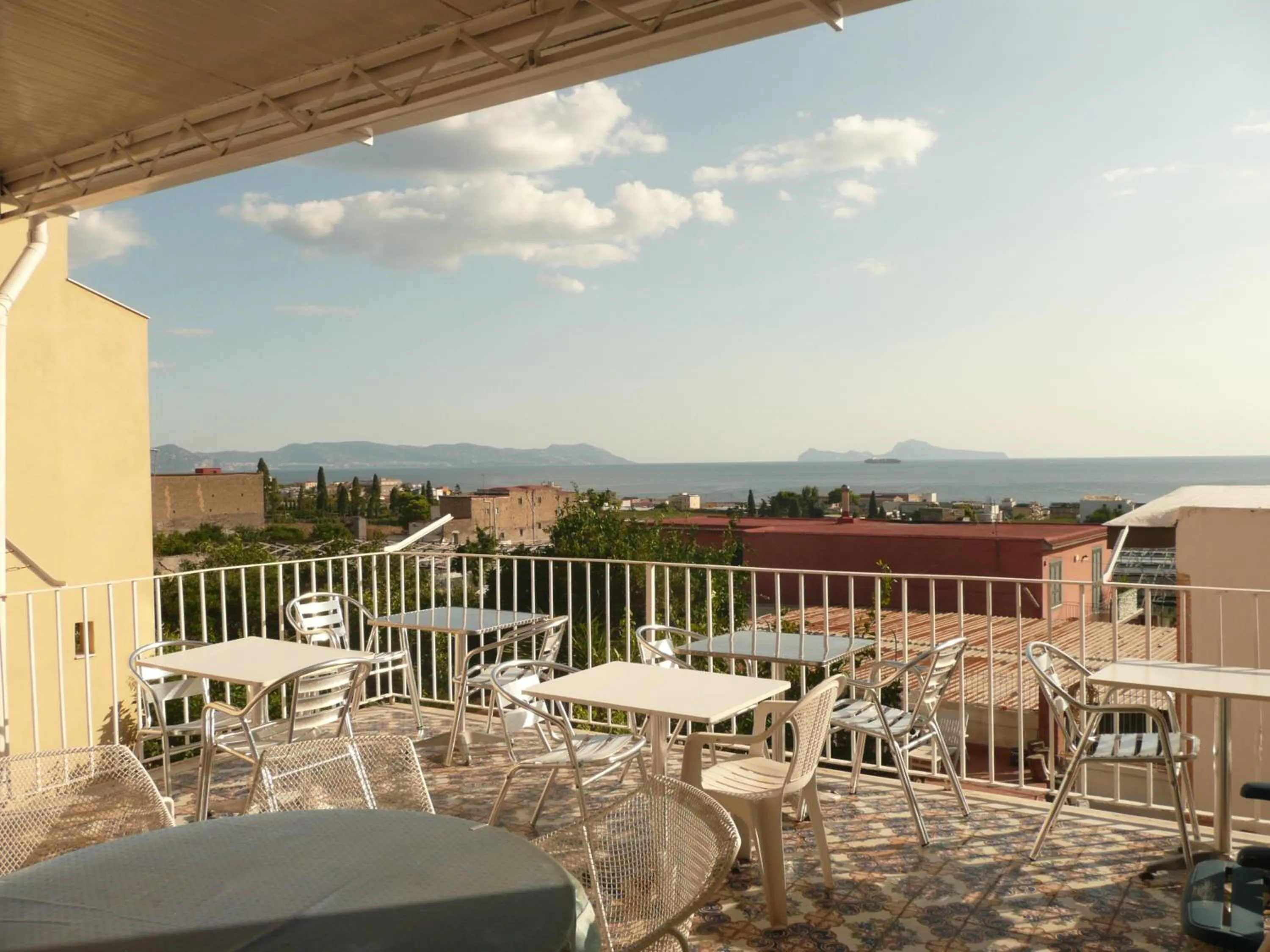 Balcony/Terrace in I Papiri B&B Aparthotel