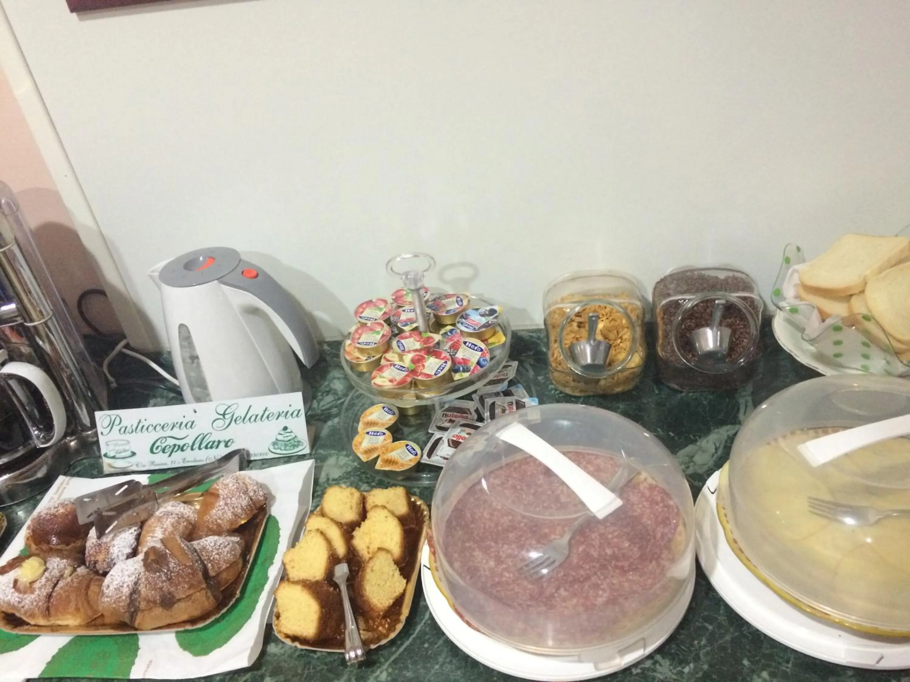 Food close-up in I Papiri B&B Aparthotel