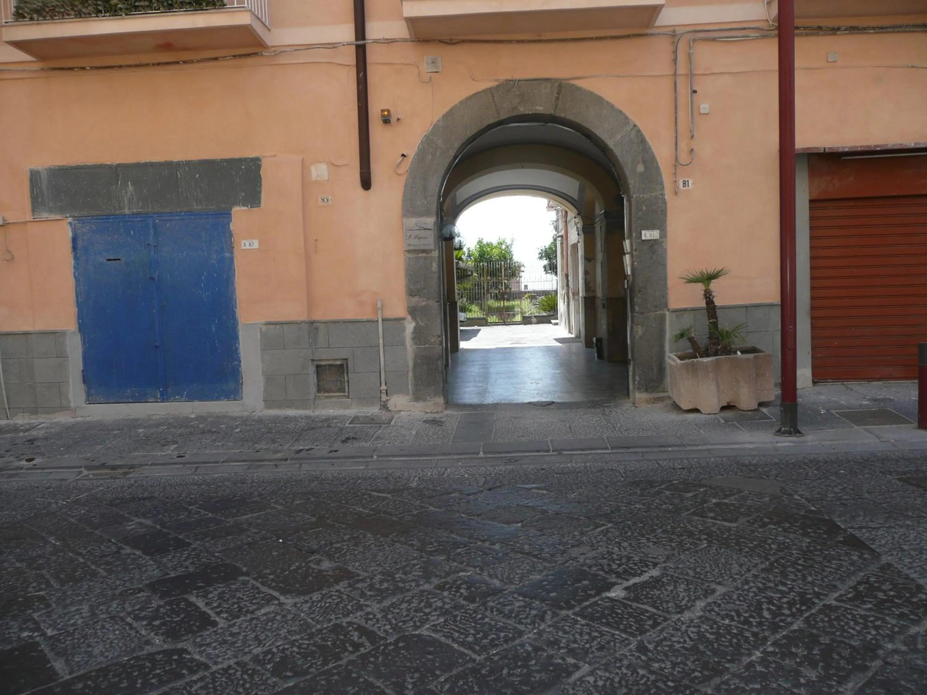 Facade/entrance in I Papiri B&B Aparthotel