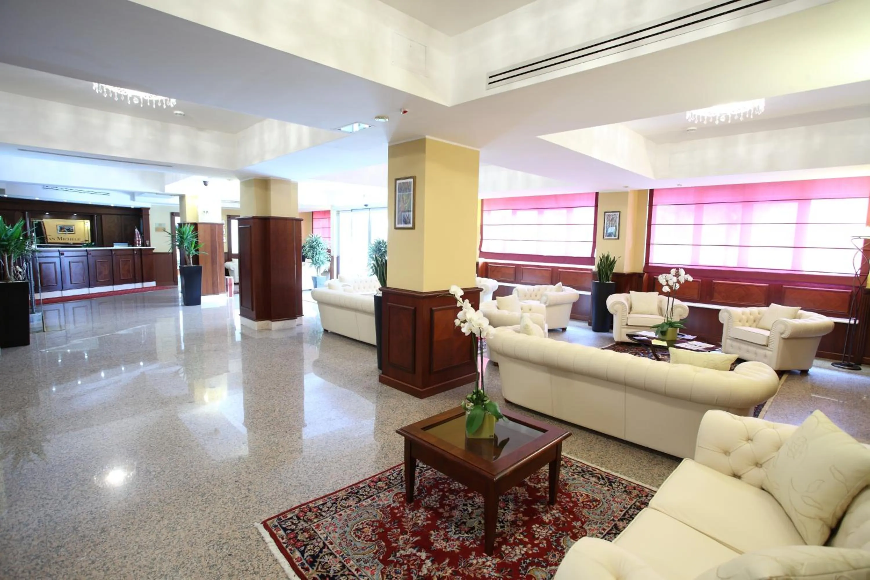 Lobby or reception in Hotel San Michele