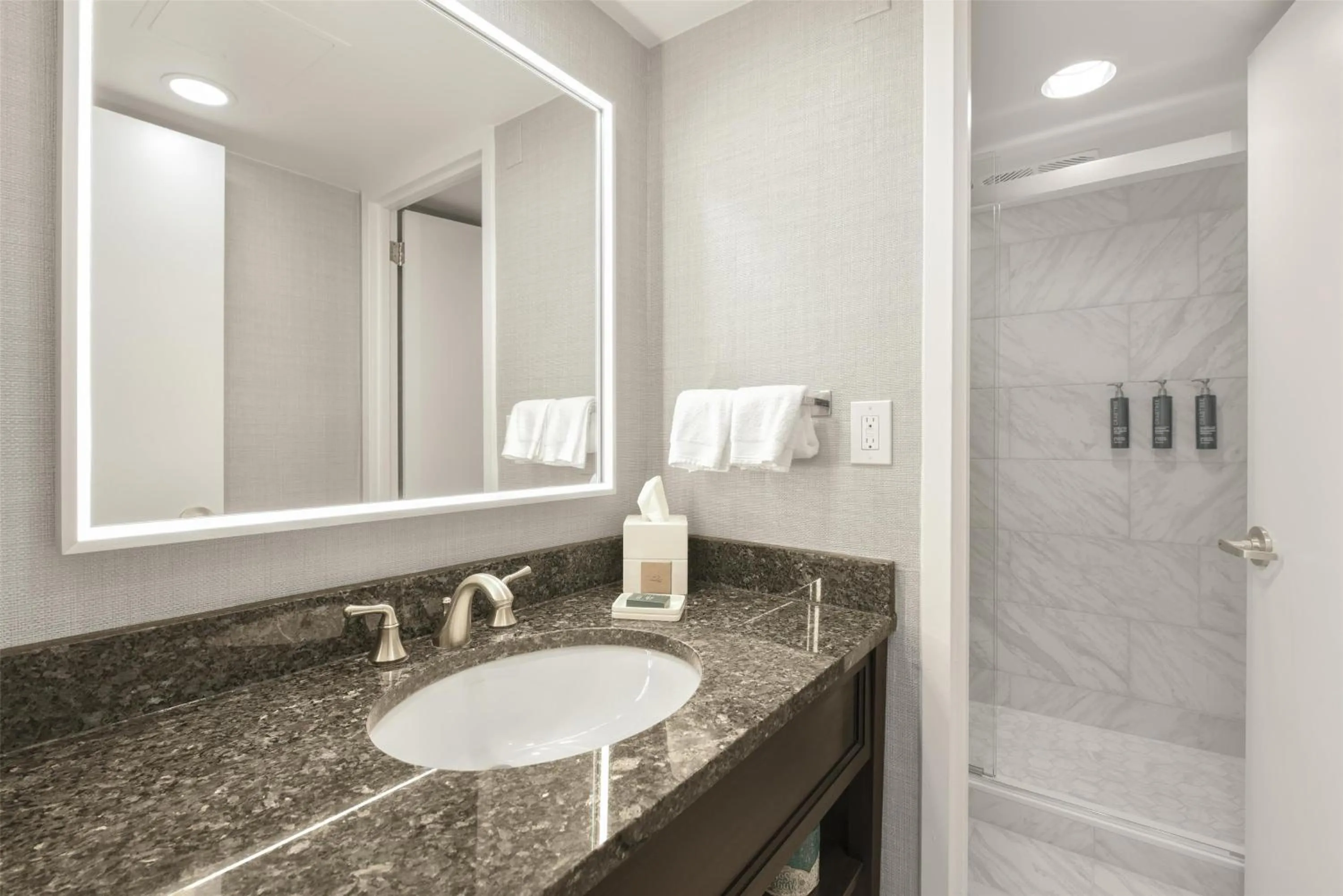 Bathroom in Capital Hilton