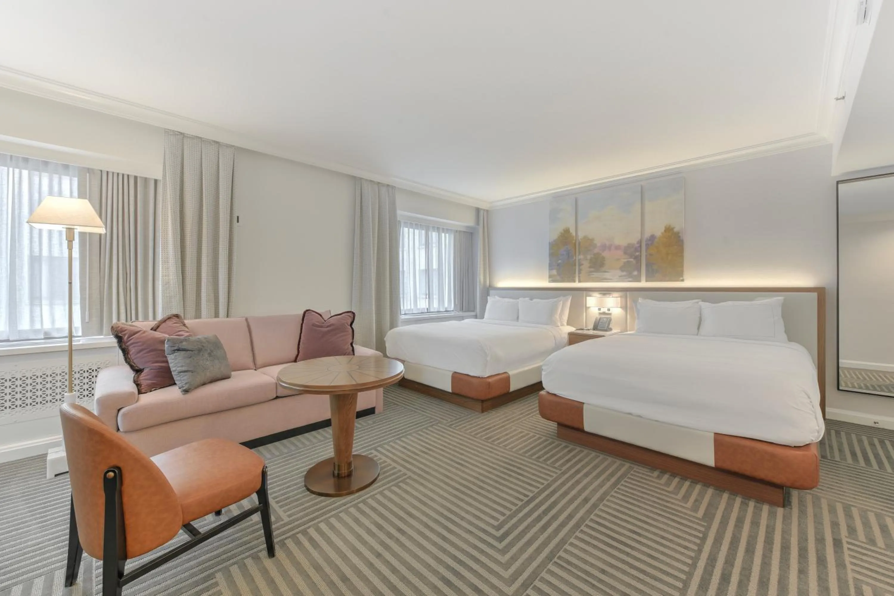 Bed in Capital Hilton