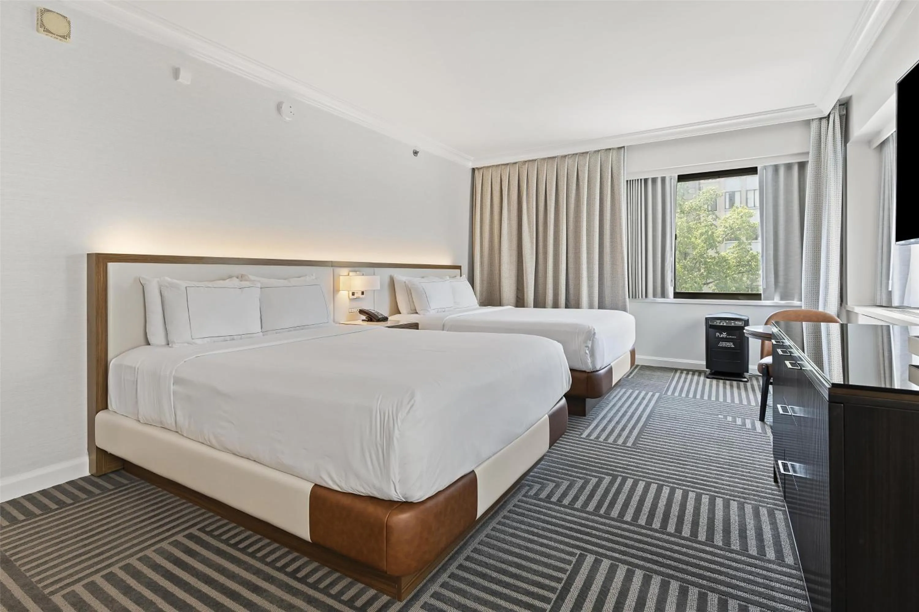 Bed in Capital Hilton