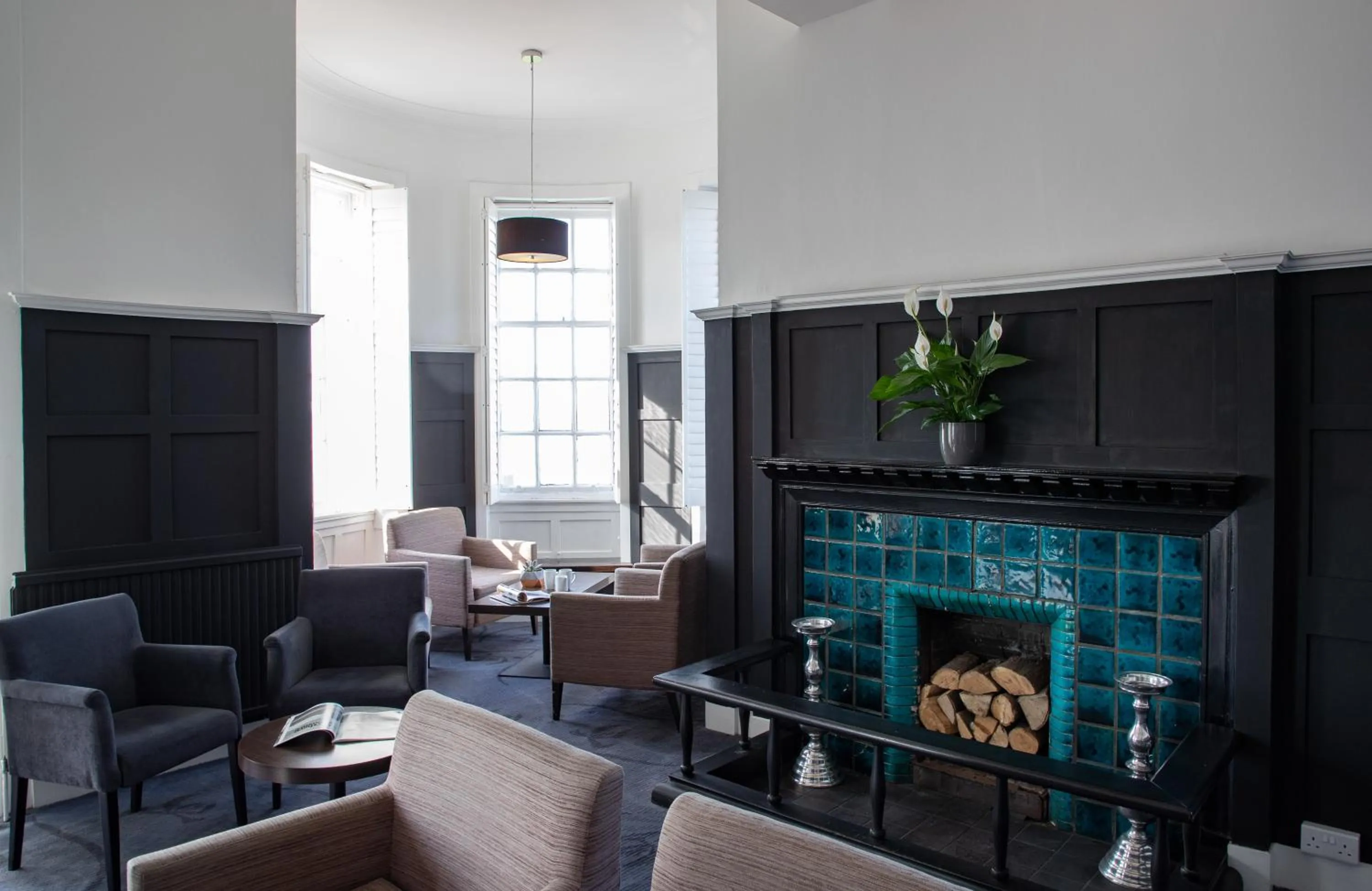 Seating area in The Portpatrick Hotel by Compass Hospitality