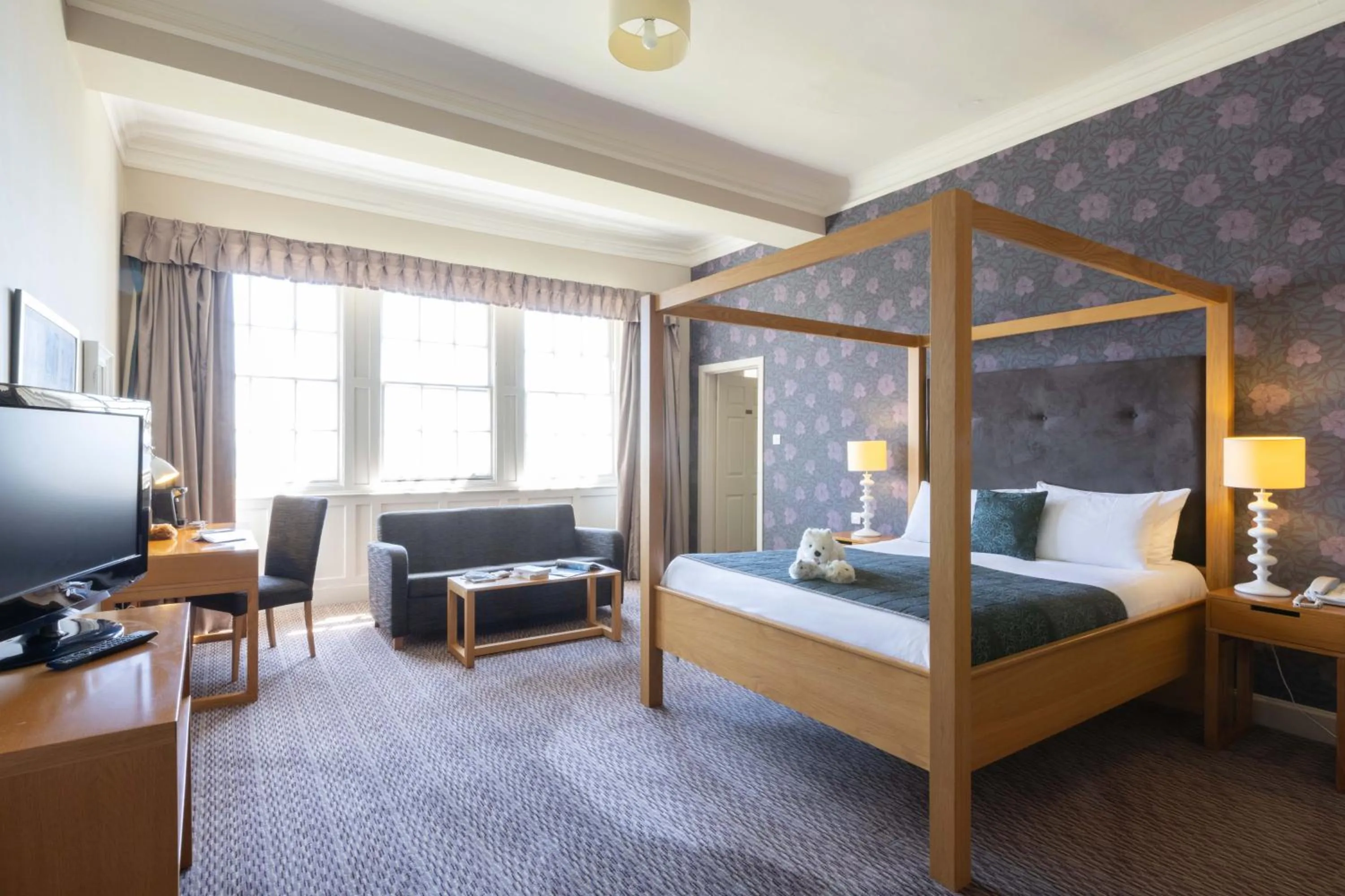 Bed in The Portpatrick Hotel by Compass Hospitality