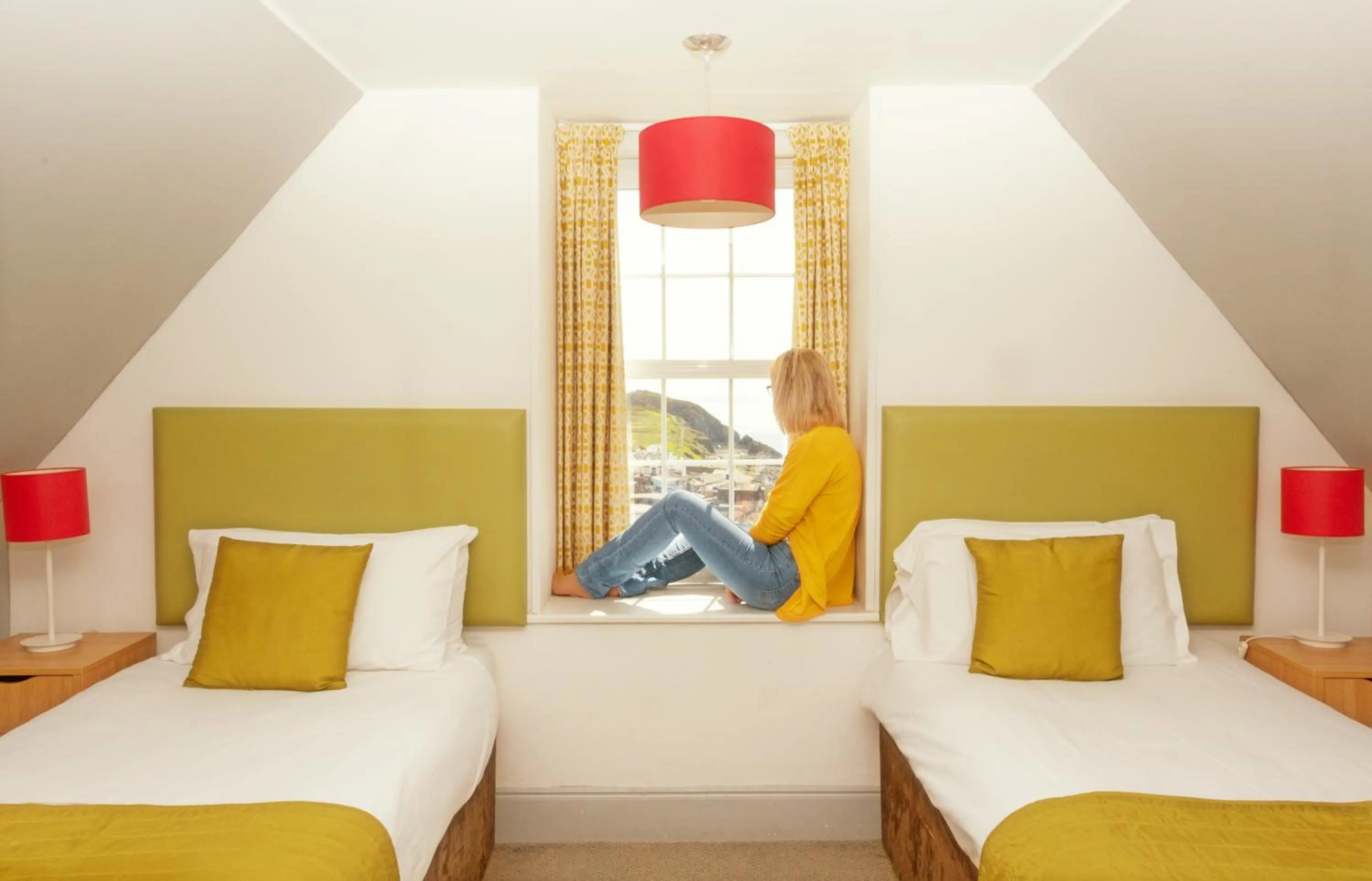Bedroom, Bed in The Portpatrick Hotel by Compass Hospitality