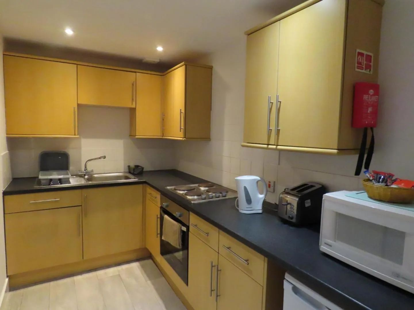 kitchen in The Portpatrick Hotel by Compass Hospitality