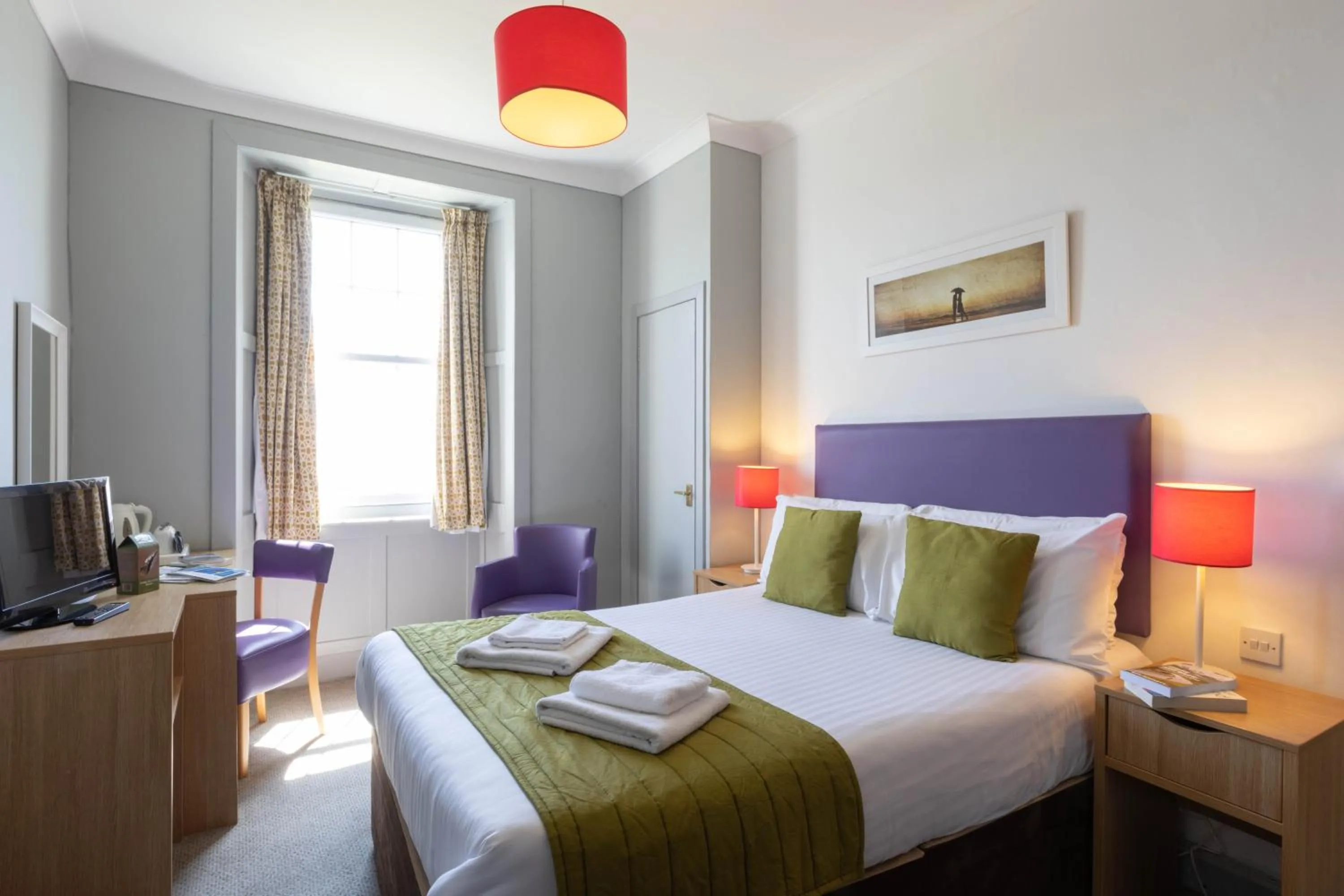 Bedroom, Bed in The Portpatrick Hotel by Compass Hospitality