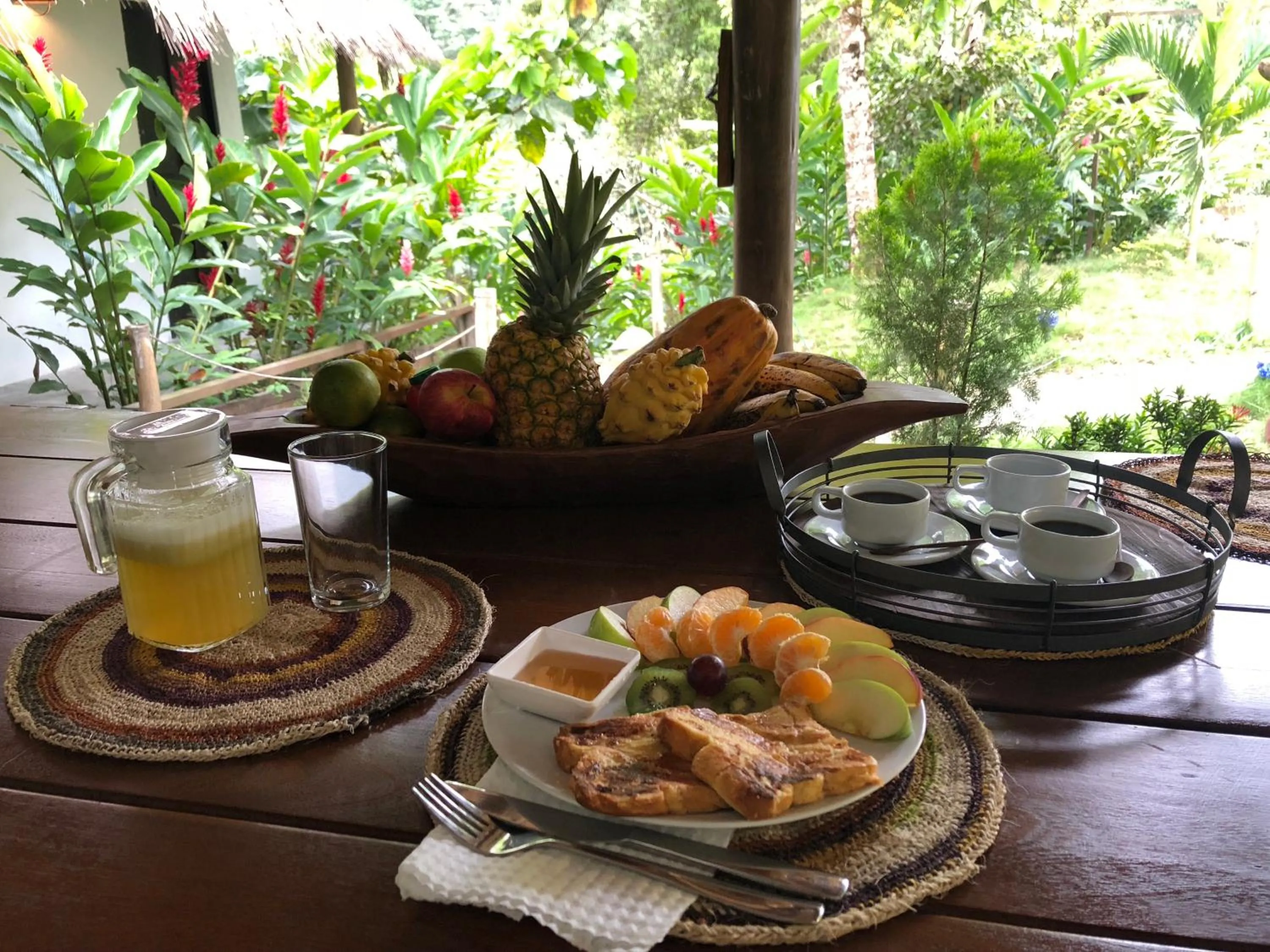 Breakfast in Reserva Natural Tierra Adentro