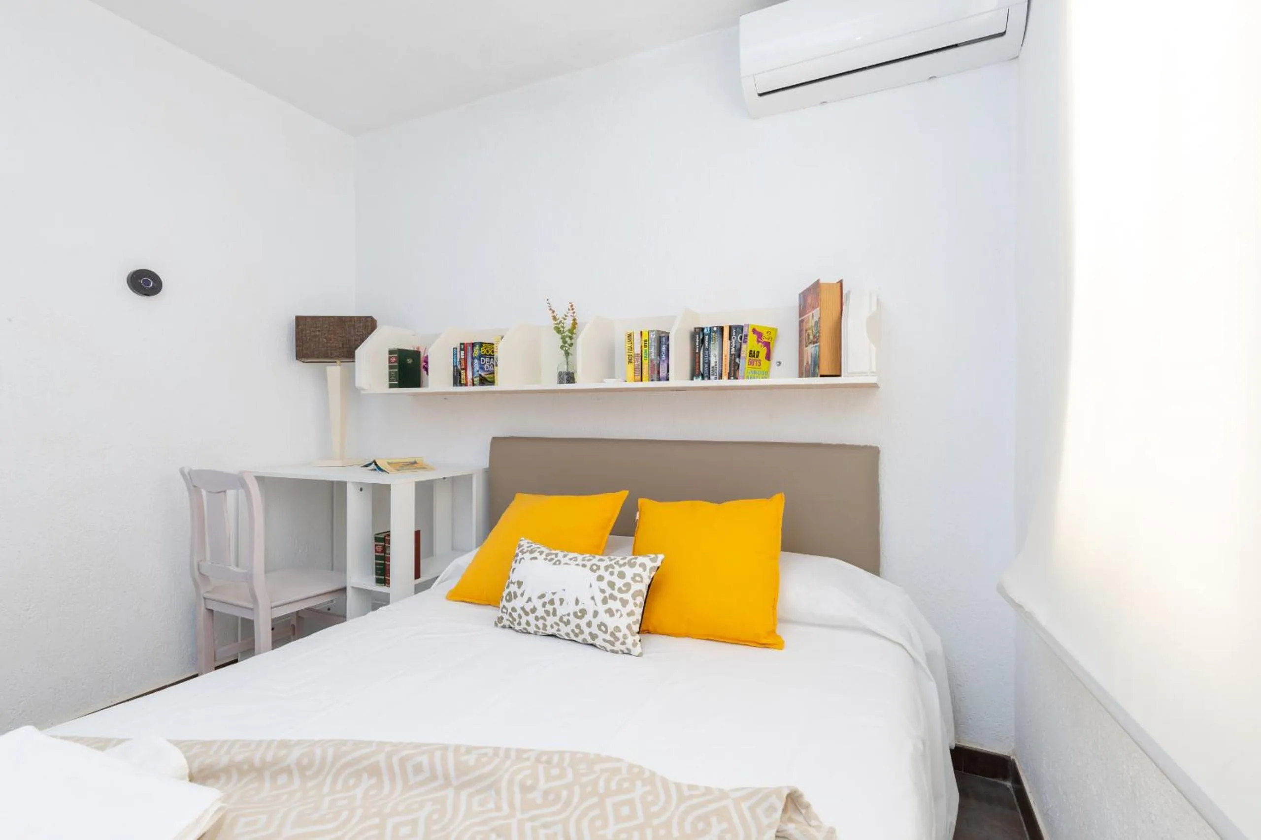 Bed in Fidalsa Relax Pool & BBQ