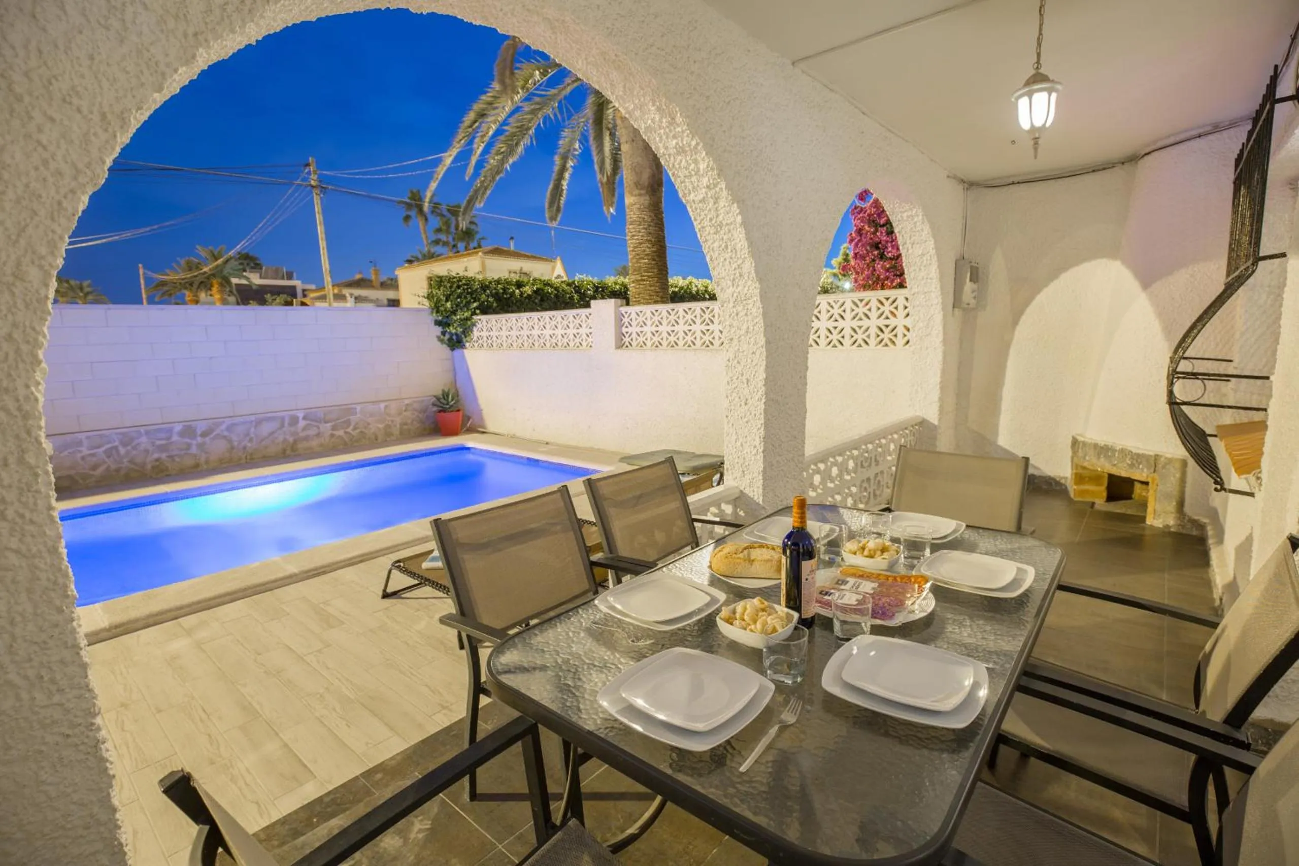 Swimming pool in Fidalsa Relax Pool & BBQ