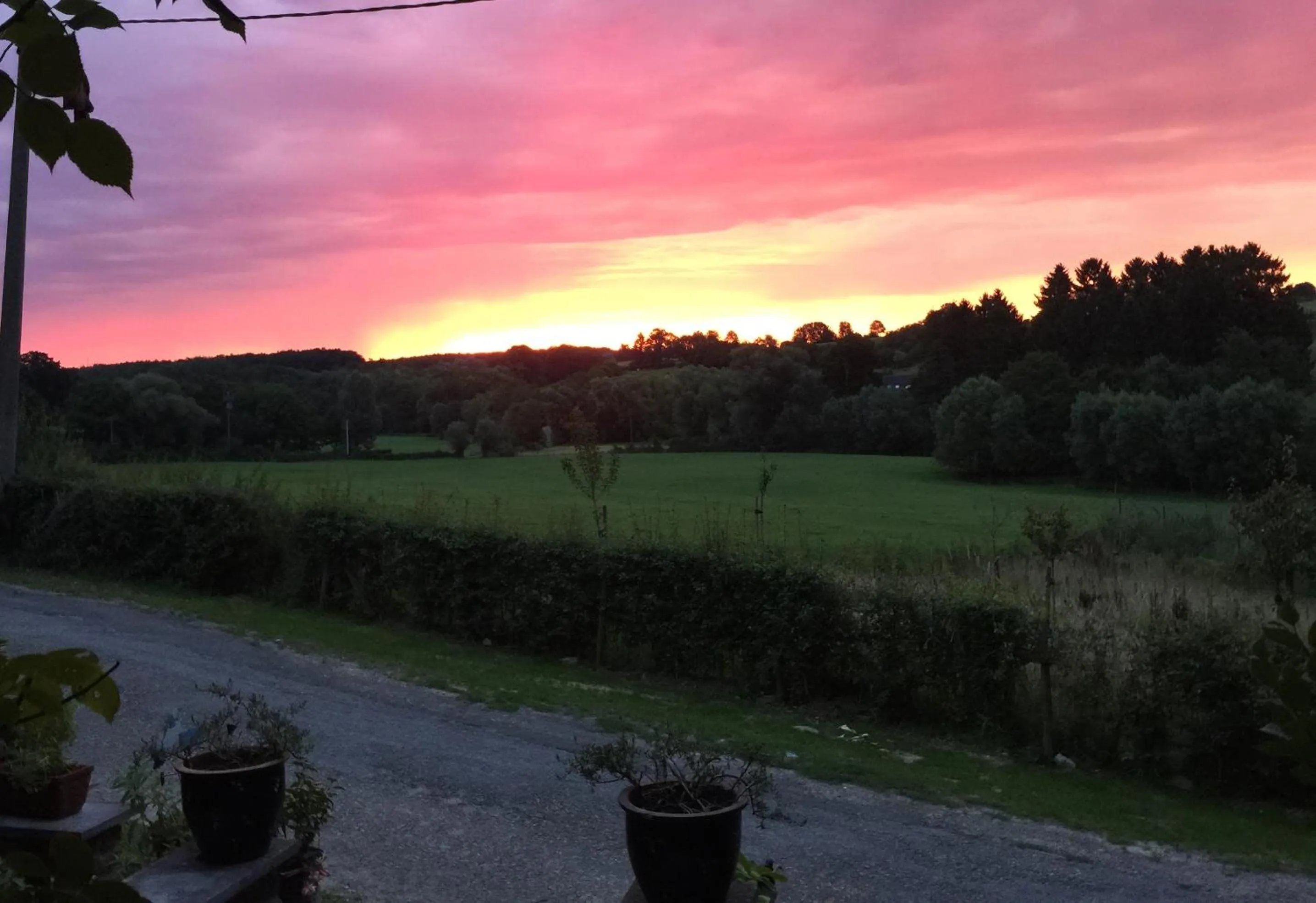 Natural landscape in fermette