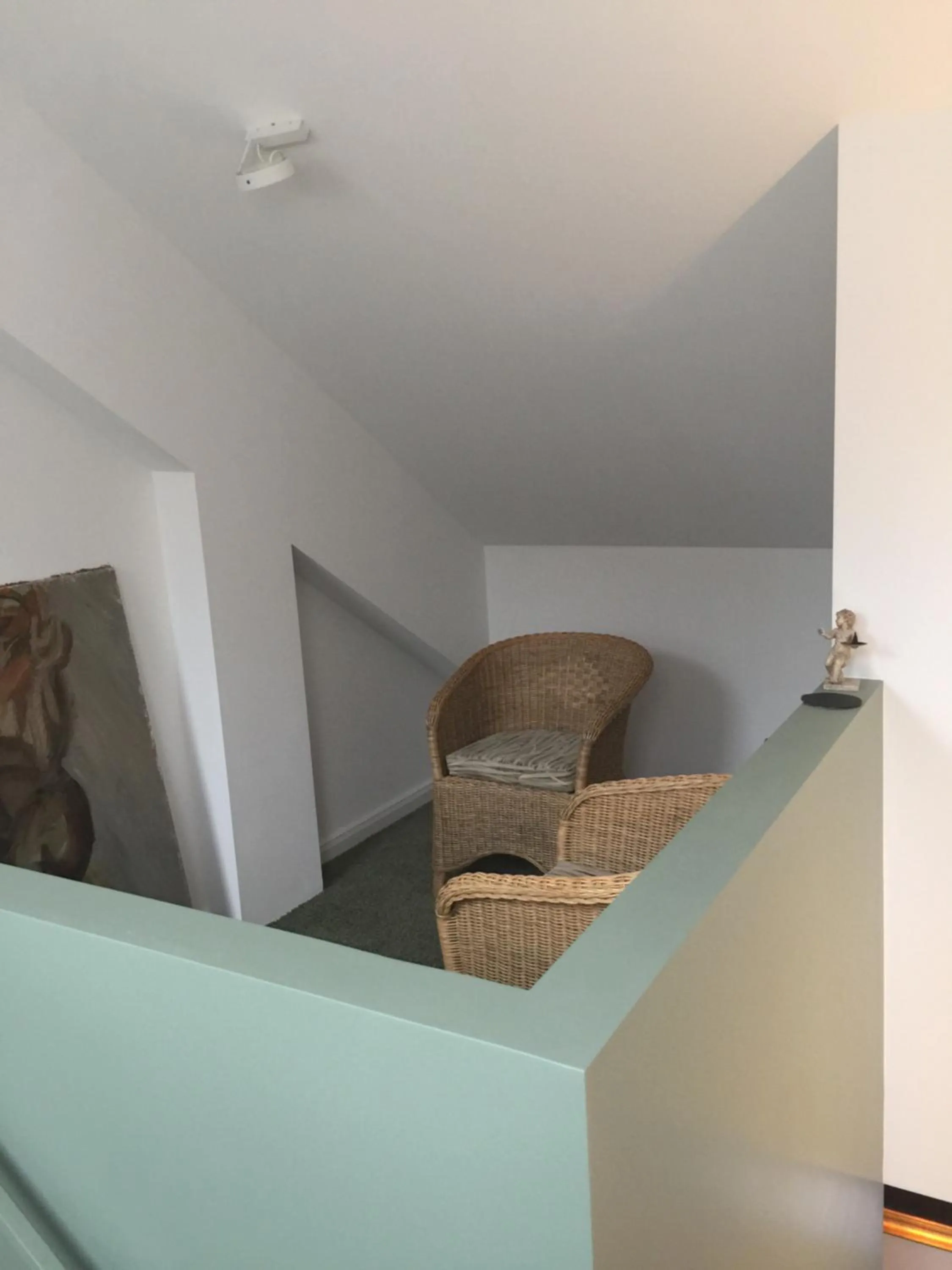 Seating area in fermette