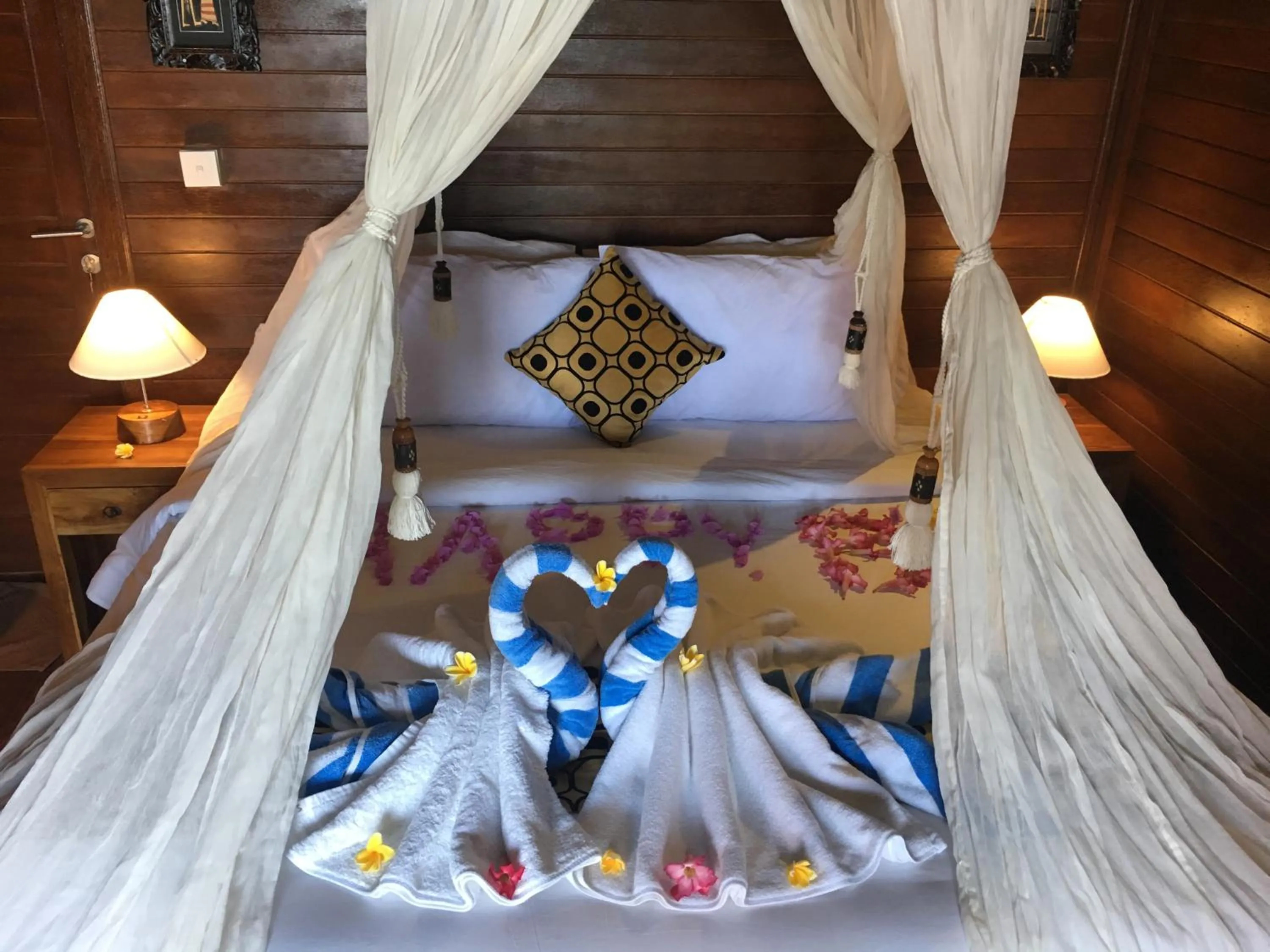 Bed in Lembongan Seaview