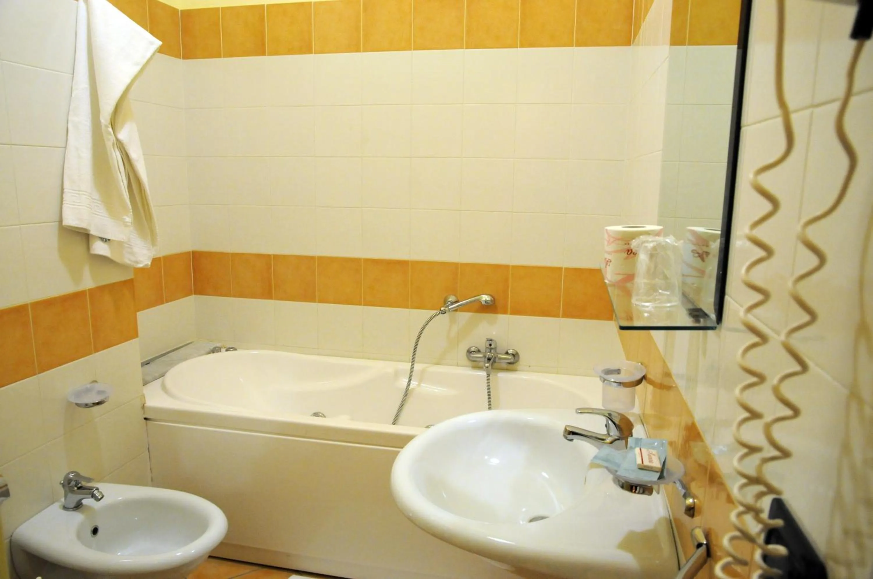 Bathroom in Hotel Miravalle