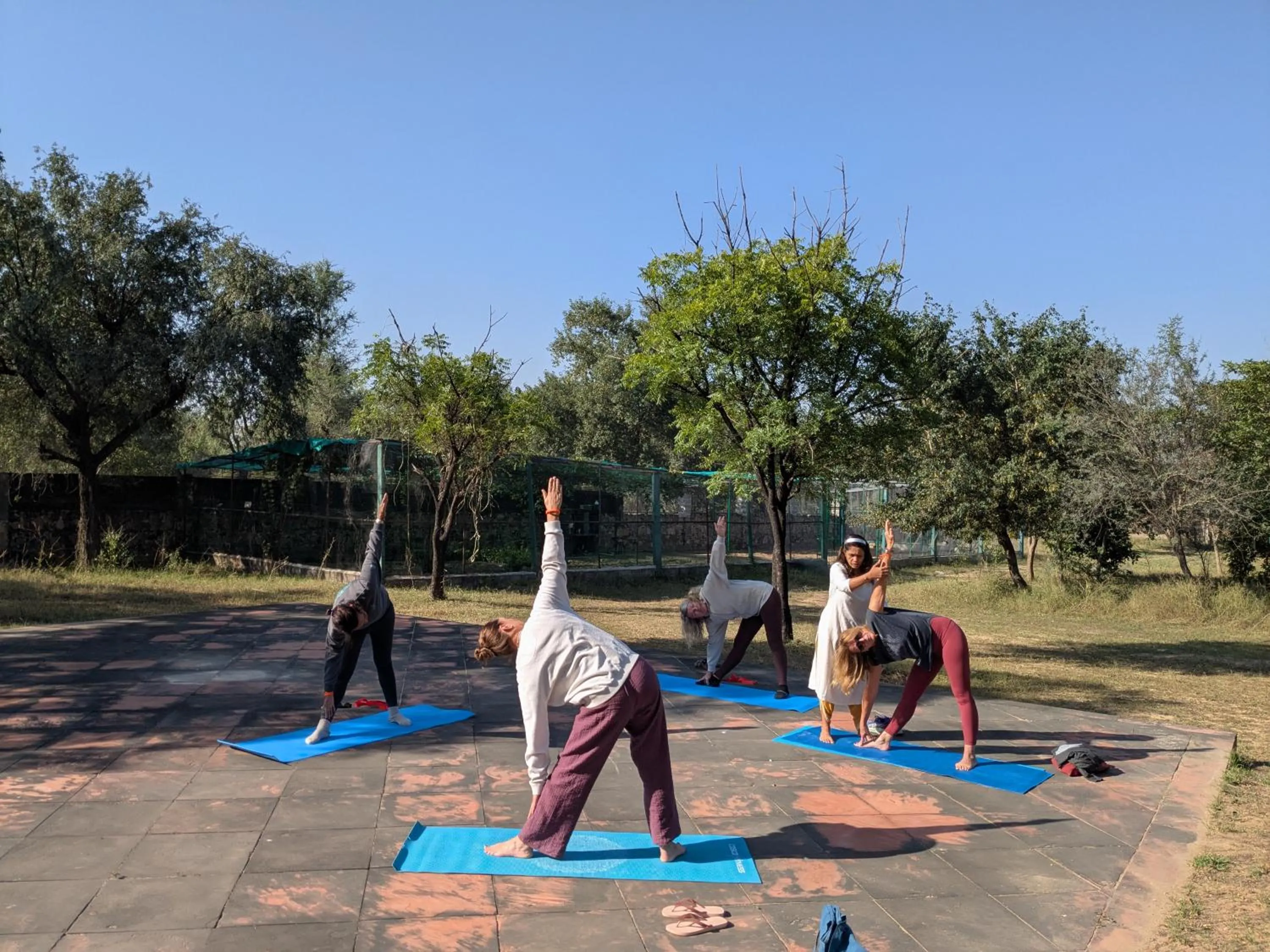 group of guests in Savista Retreat