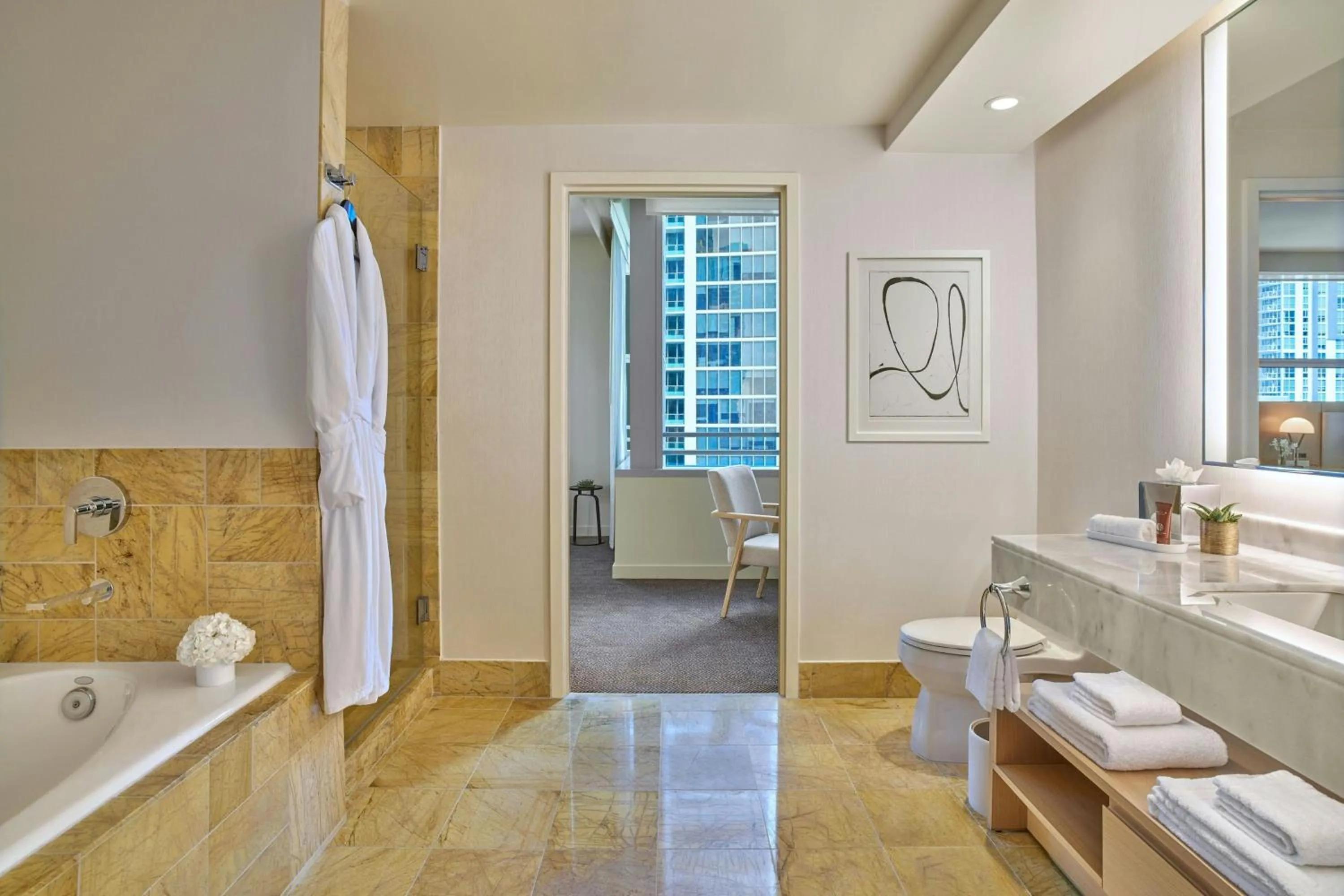 Bathroom in Brickell Arch, a Luxury Collection Hotel, Miami