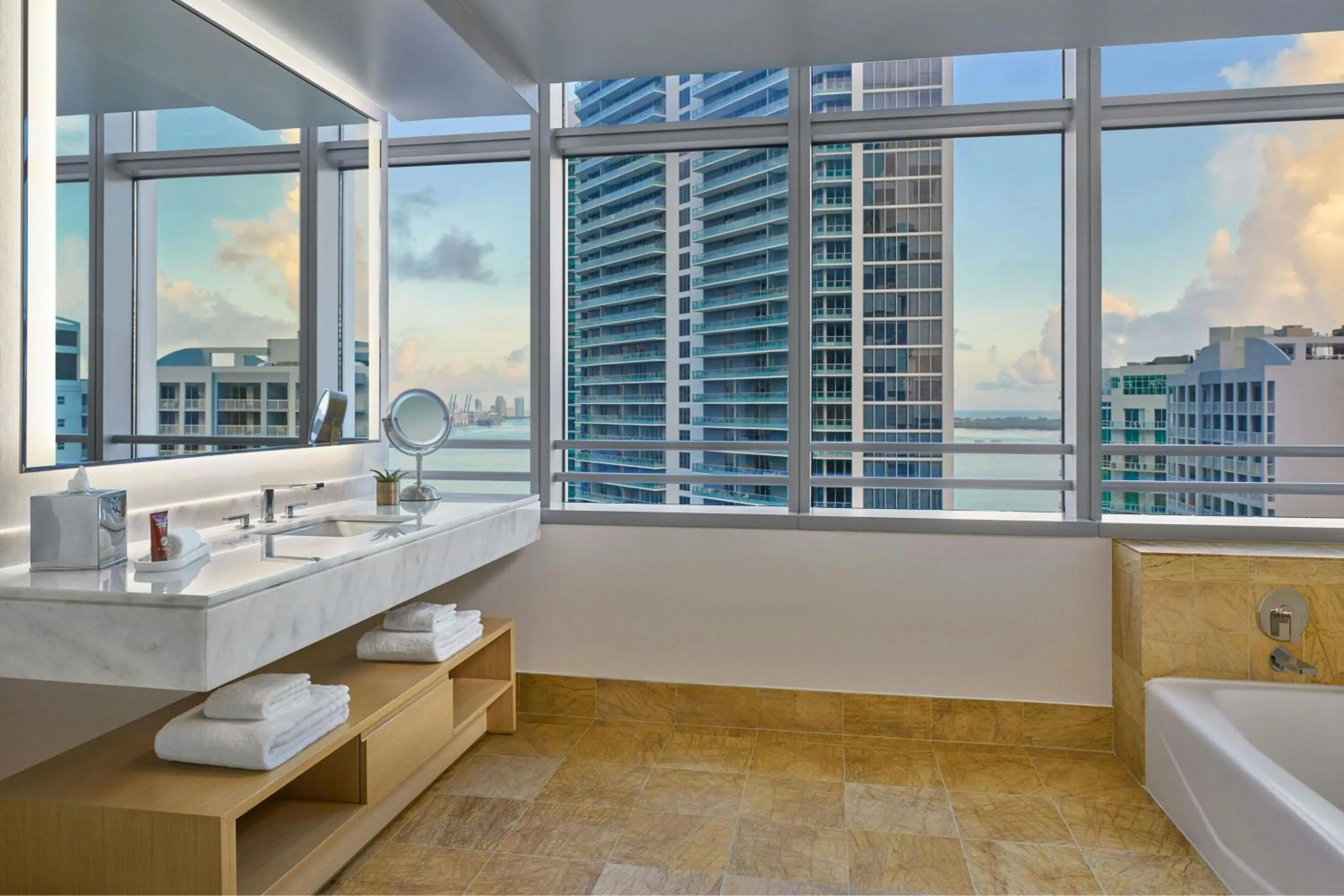 Bathroom in Brickell Arch, a Luxury Collection Hotel, Miami