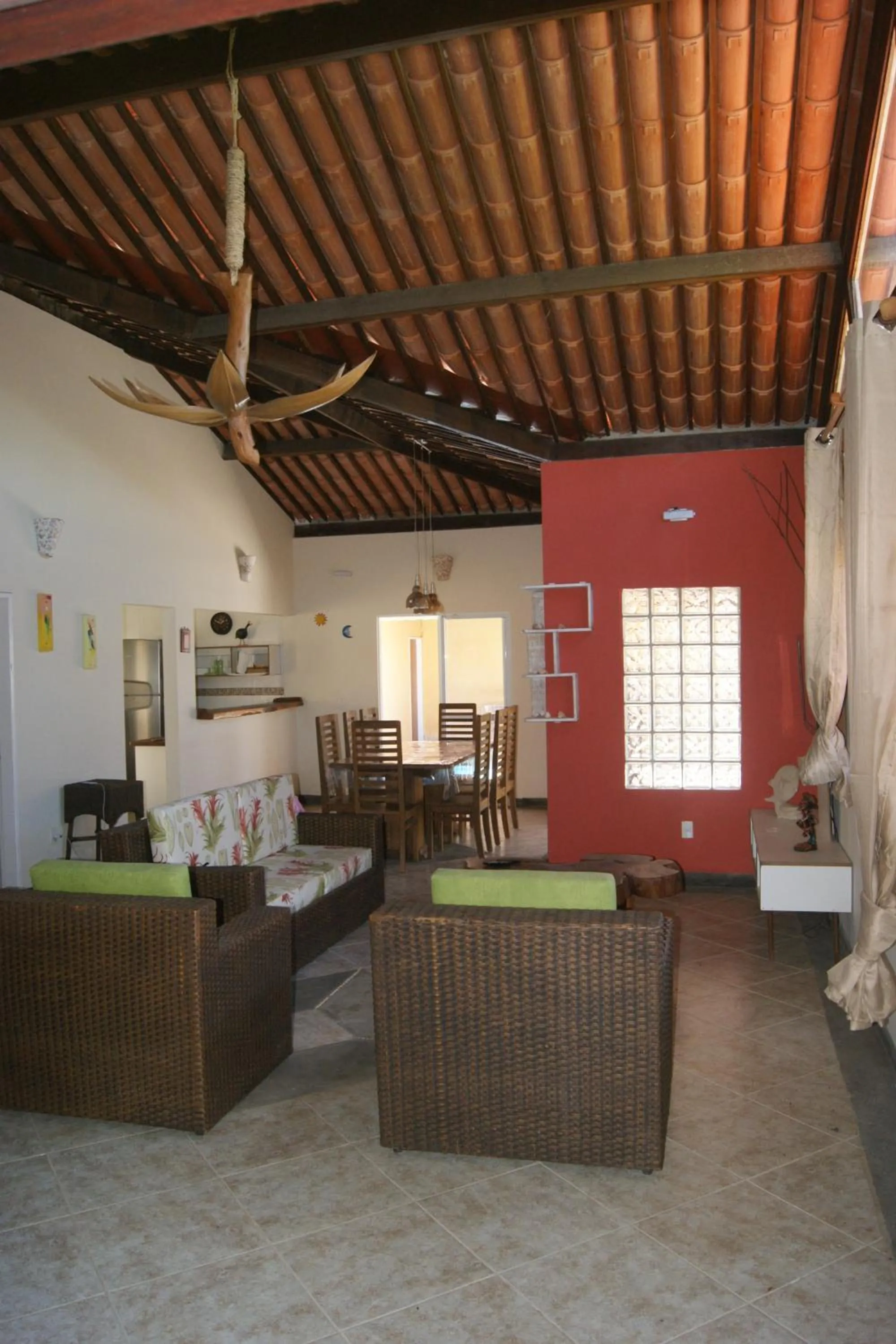 Living room in Seu Lar em Milagres