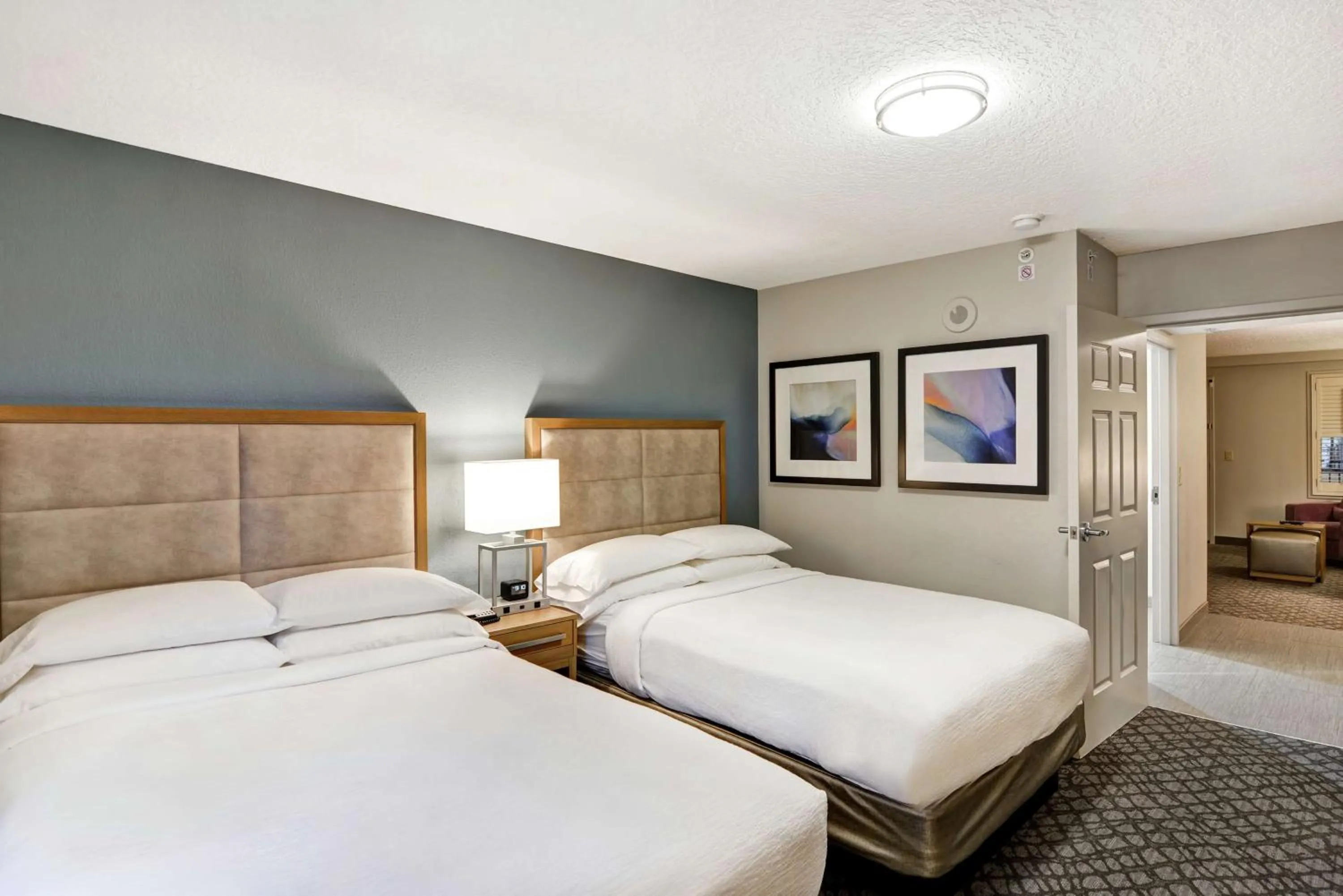 Photo of the whole room, Bed in Embassy Suites by Hilton Orlando Downtown