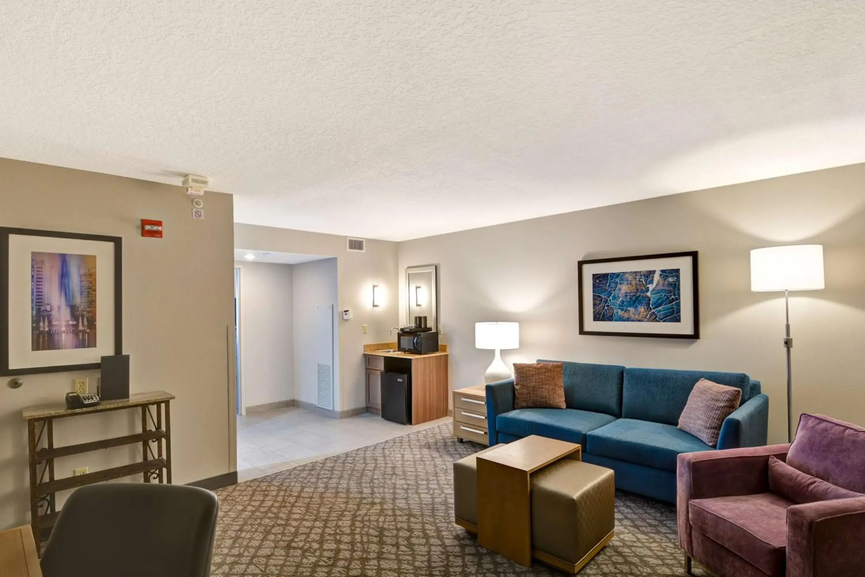 Premium King Suite - Mobility/Hearing Accessible/Non-Smoking in Embassy Suites by Hilton Orlando Downtown Premium King Suite - Mobility/Hearing Accessible/Non-Smoking in Embassy Suites by Hilton Orlando Downtown
