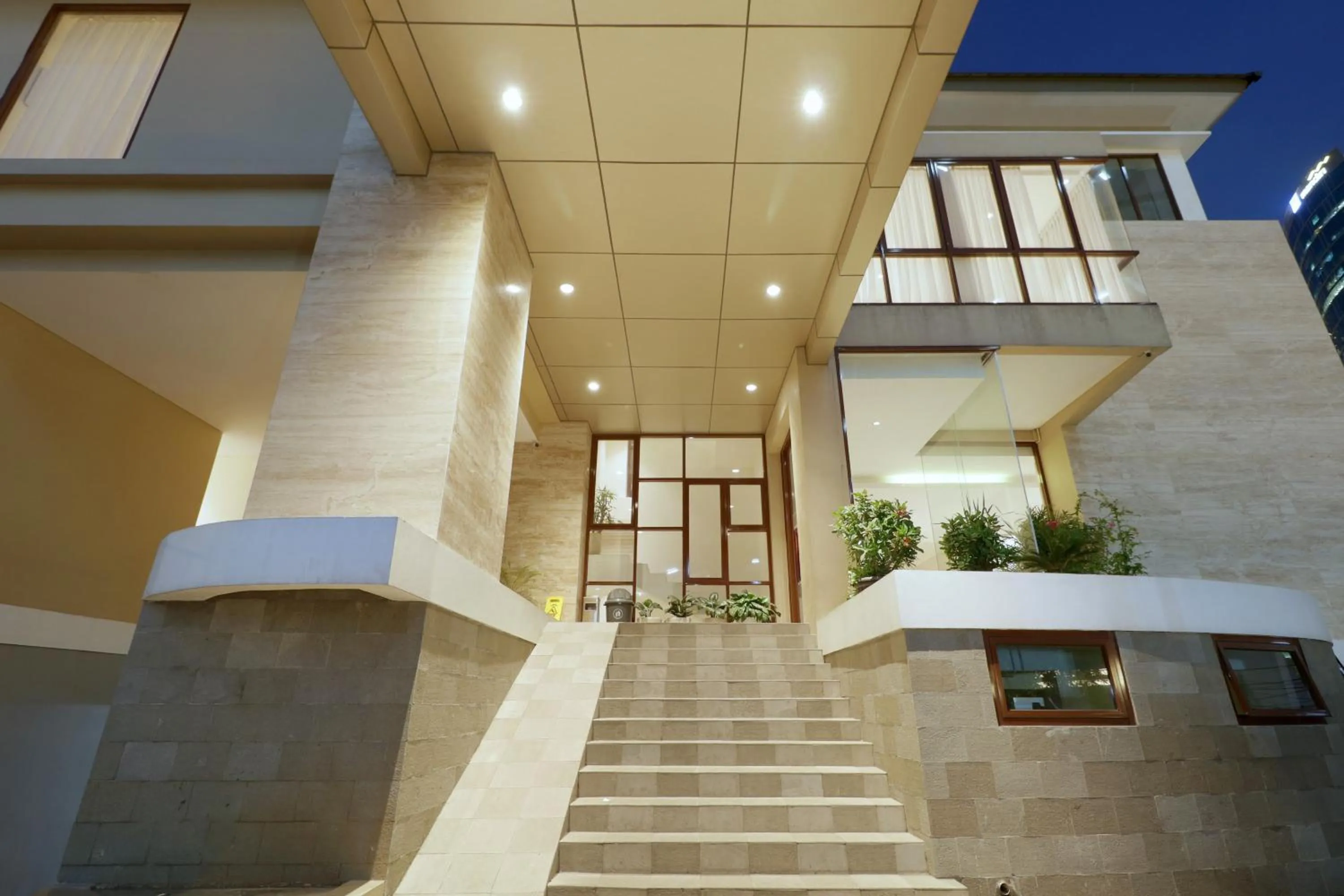 Facade/entrance in Plaza 54 Residence Jakarta