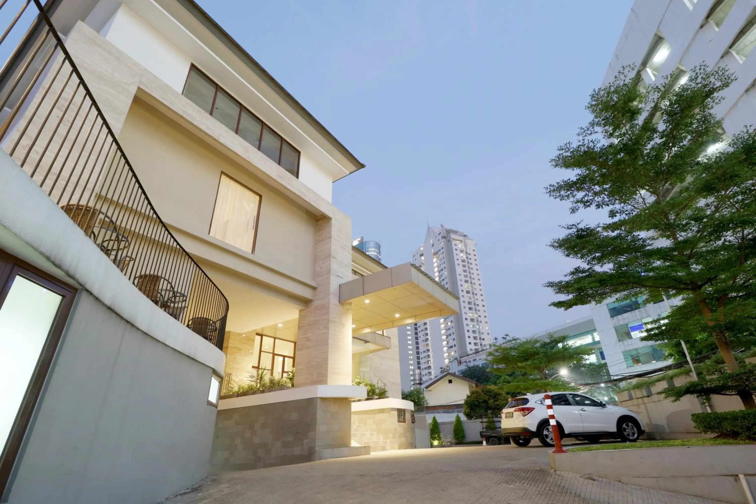 Property building in Plaza 54 Residence Jakarta