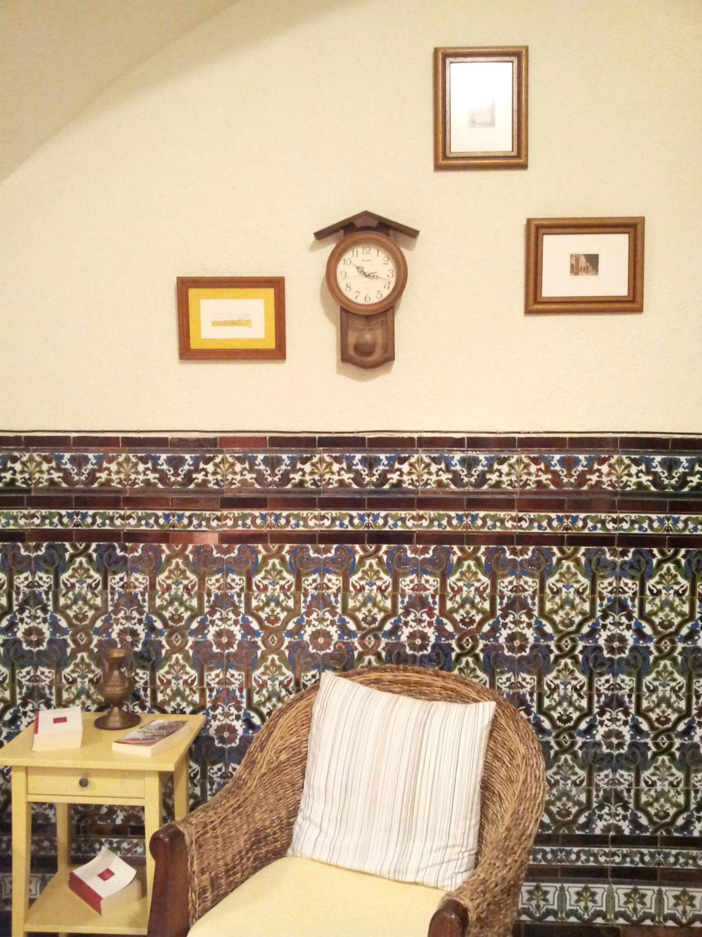 Living room in Pension Catedral