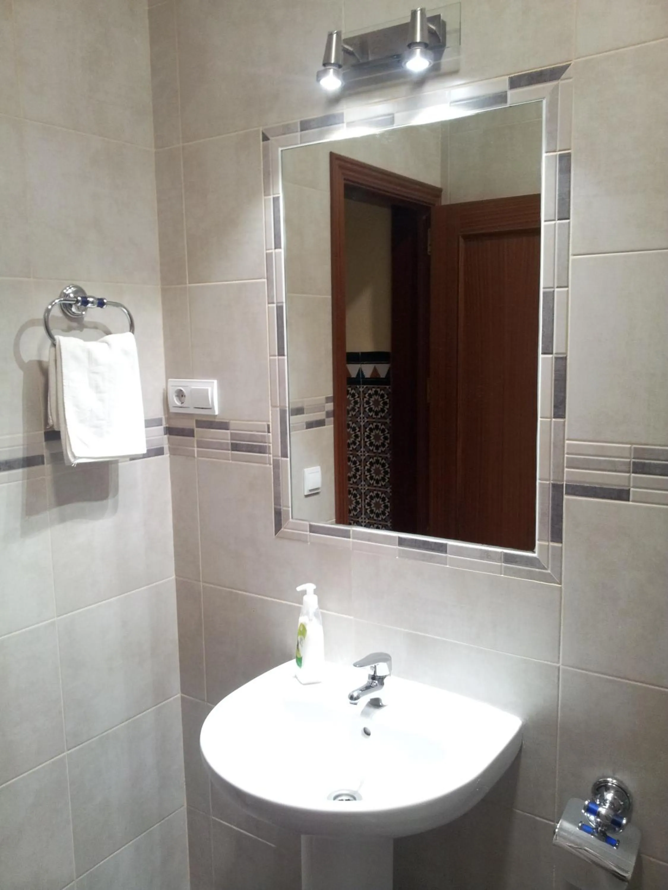 Bathroom in Pension Catedral