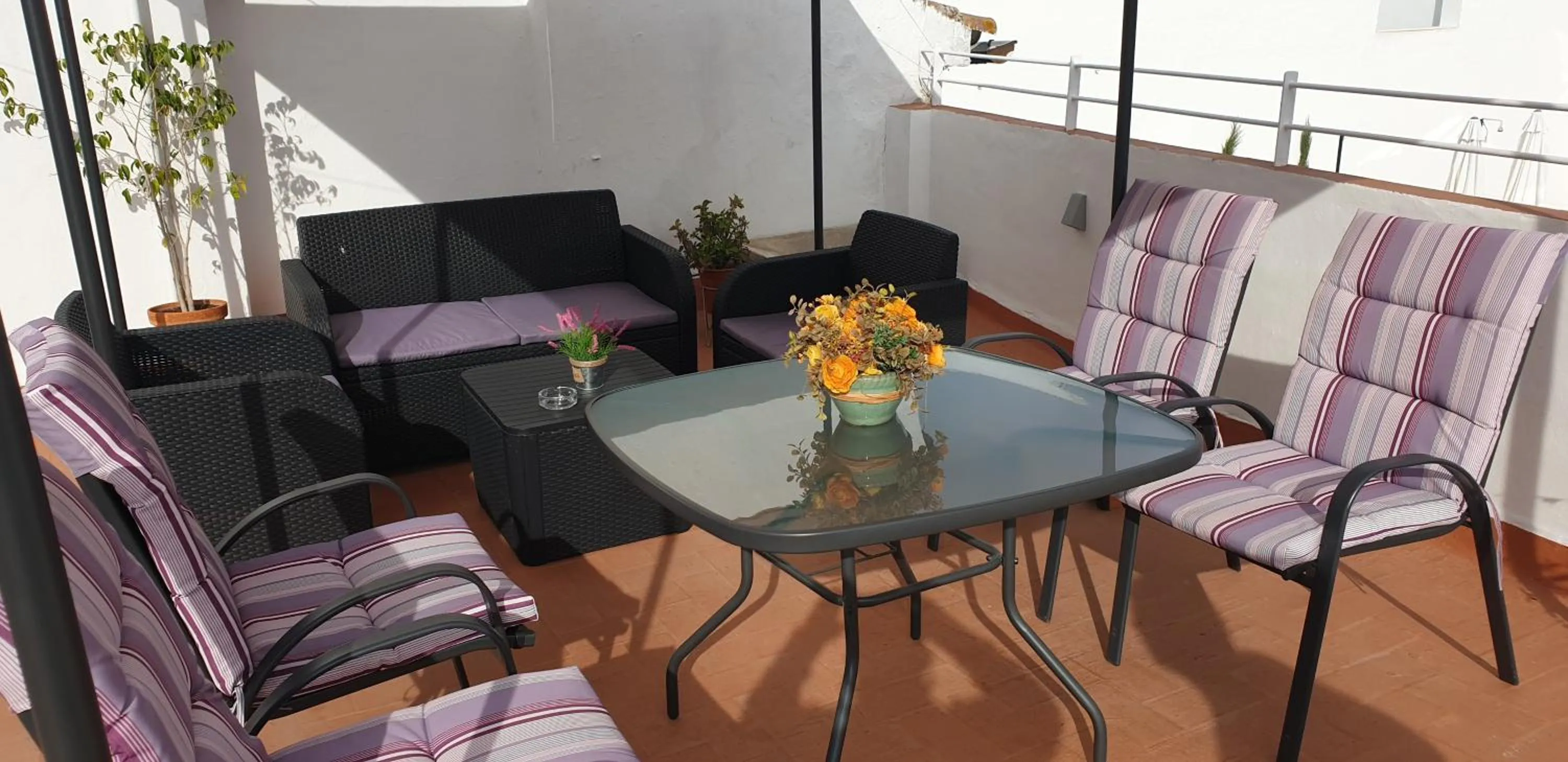 Balcony/Terrace in Pension Catedral