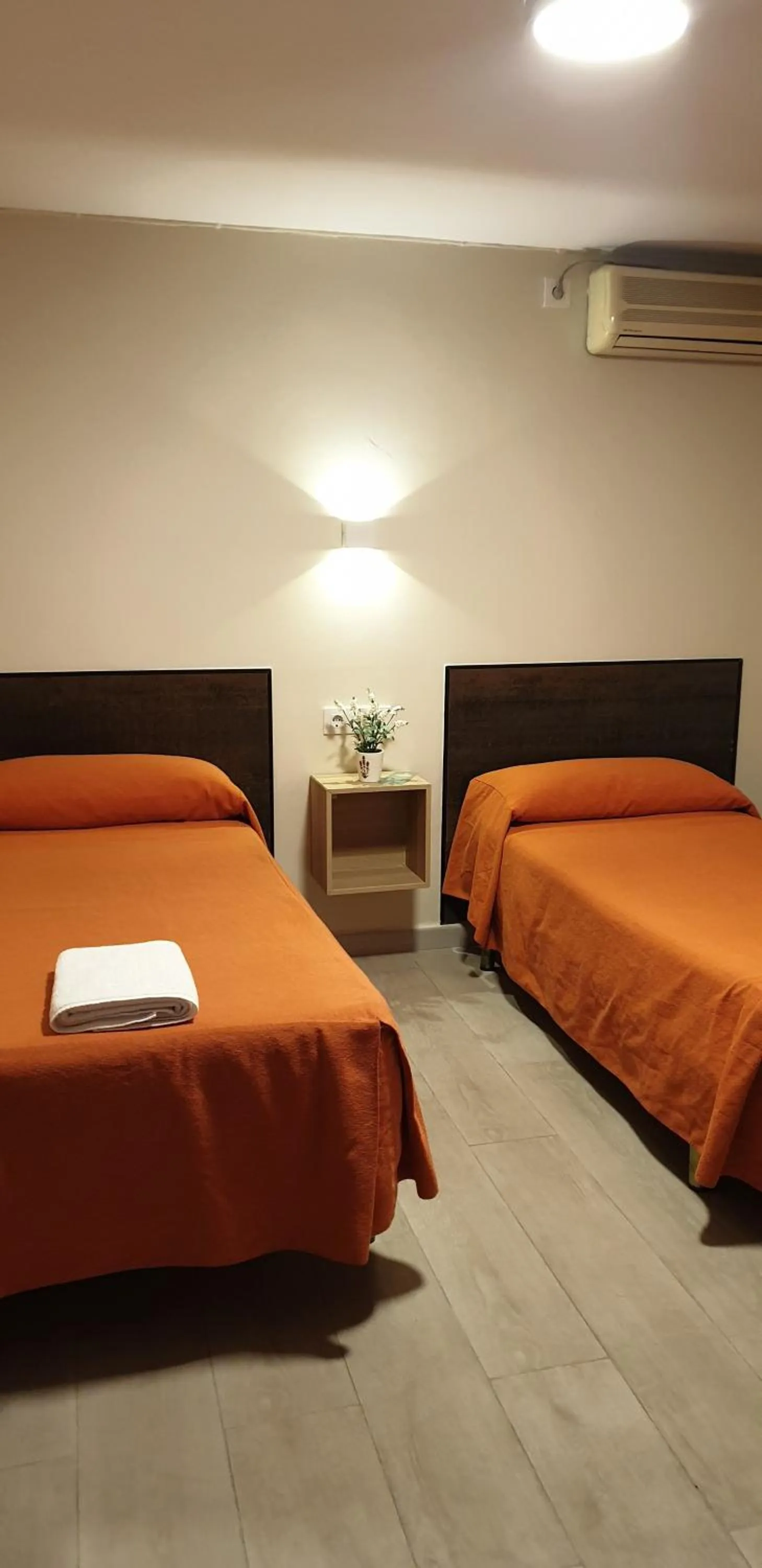 Bed in Pension Catedral